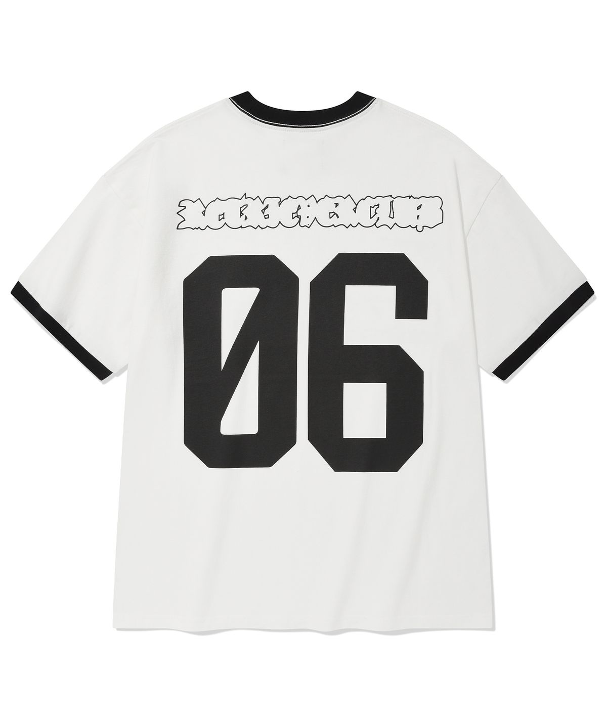 리트리버클럽(RETRIEVER CLUB) BACK NUMBER RINGER TEE [OFF WHITE]