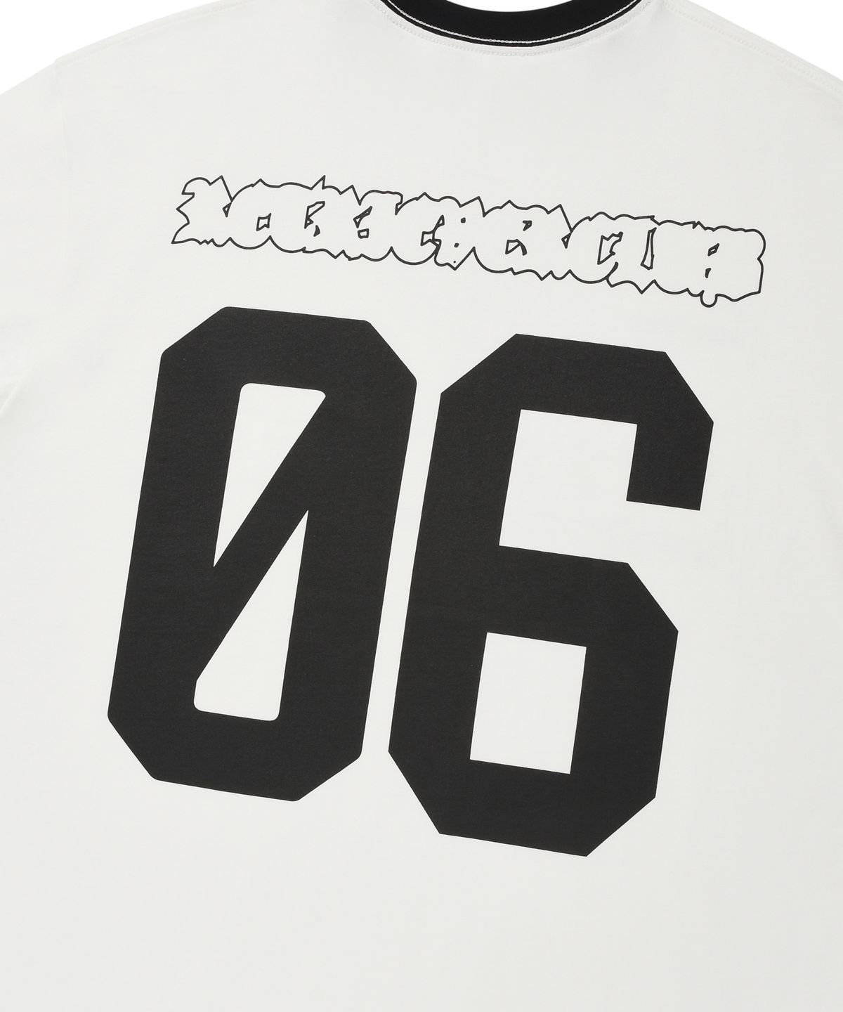 리트리버클럽(RETRIEVER CLUB) BACK NUMBER RINGER TEE [OFF WHITE]