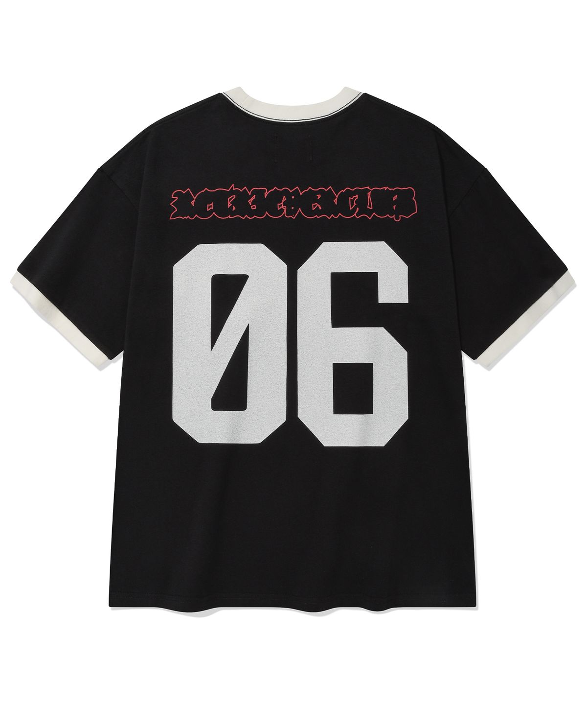 리트리버클럽(RETRIEVER CLUB) BACK NUMBER RINGER TEE [BLACK]