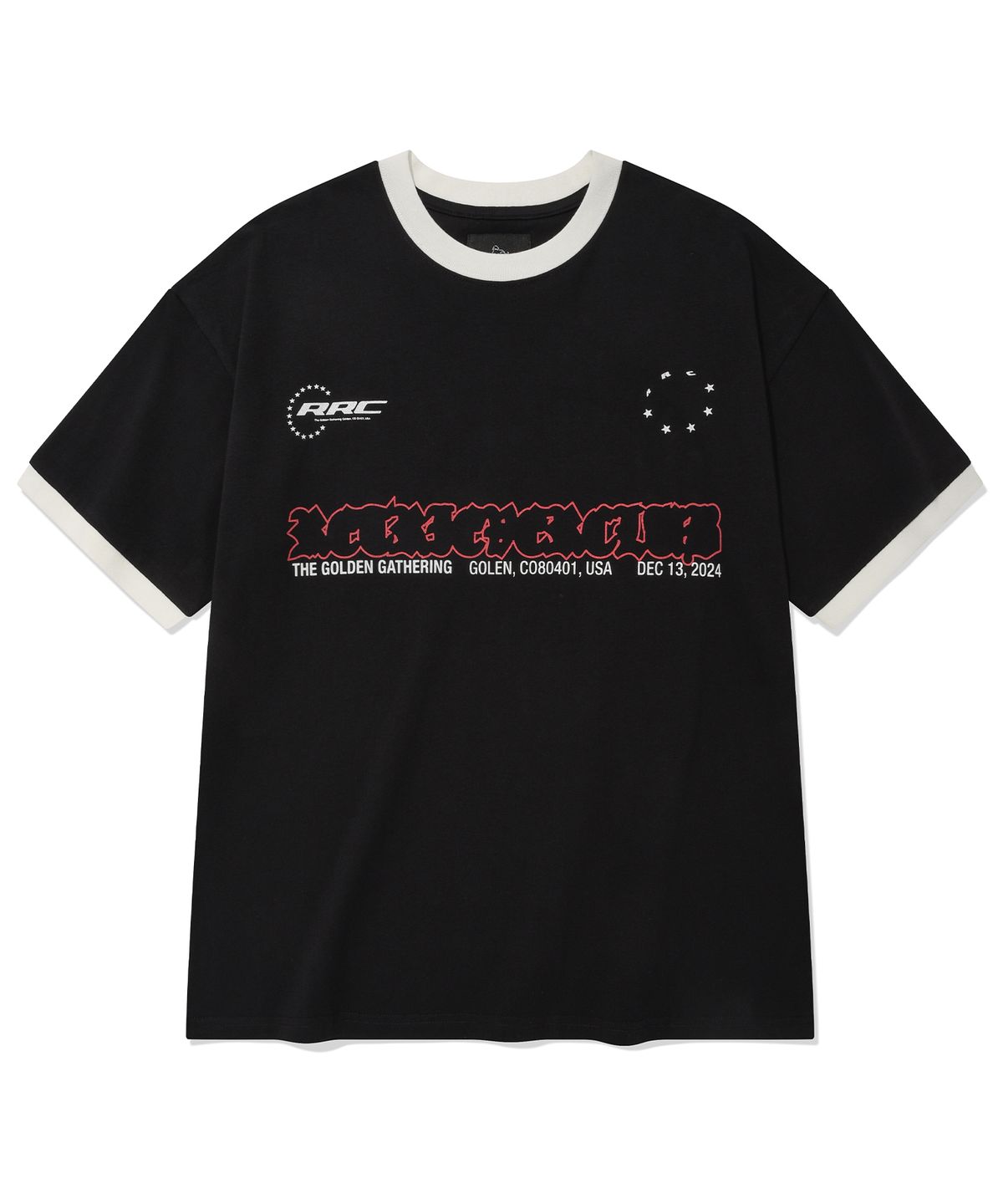 리트리버클럽(RETRIEVER CLUB) BACK NUMBER RINGER TEE [BLACK]