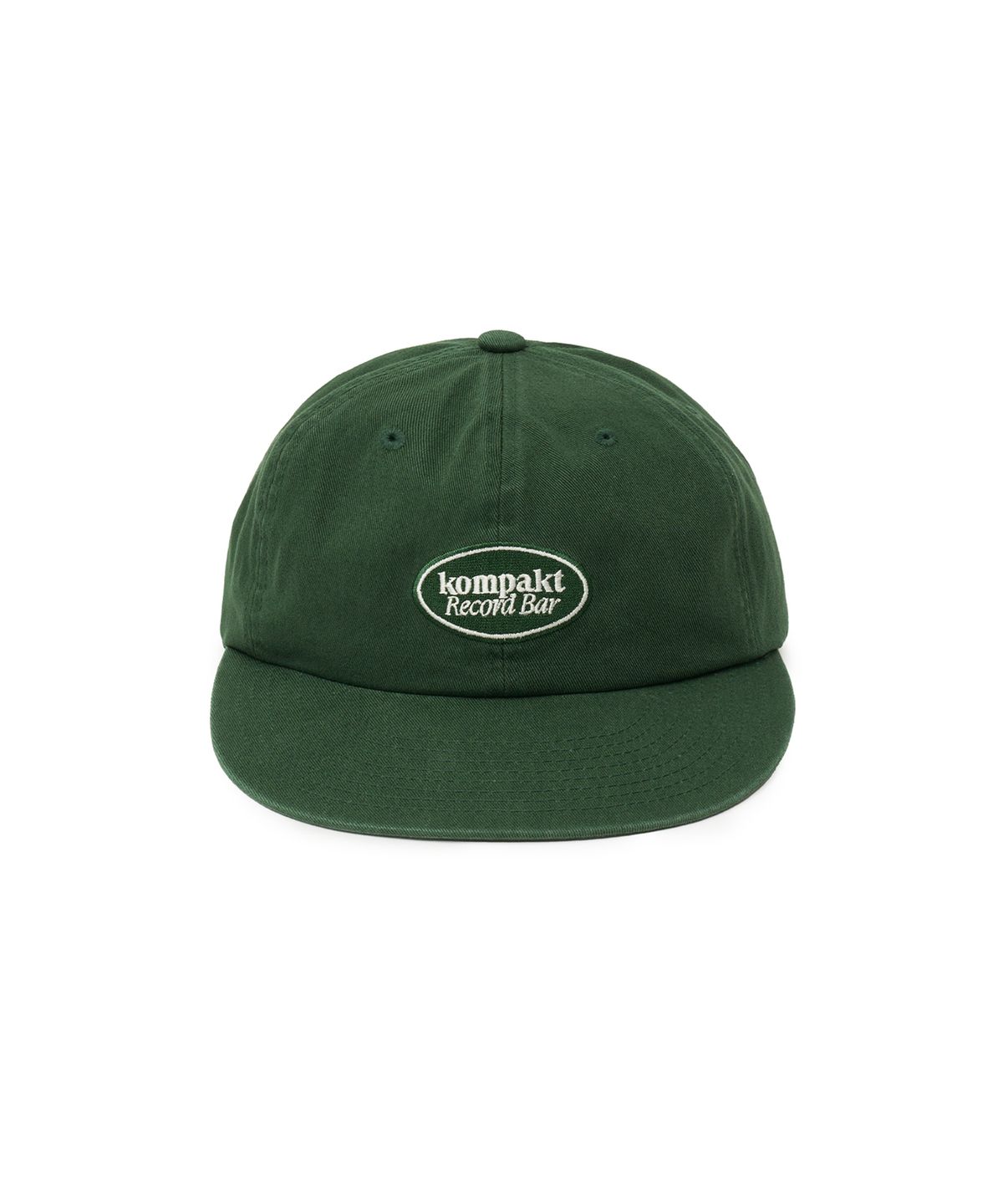 콤팩트 레코드 바(KOMPAKT RECORD BAR) KRB 6panel Oval Logo Cap - Green