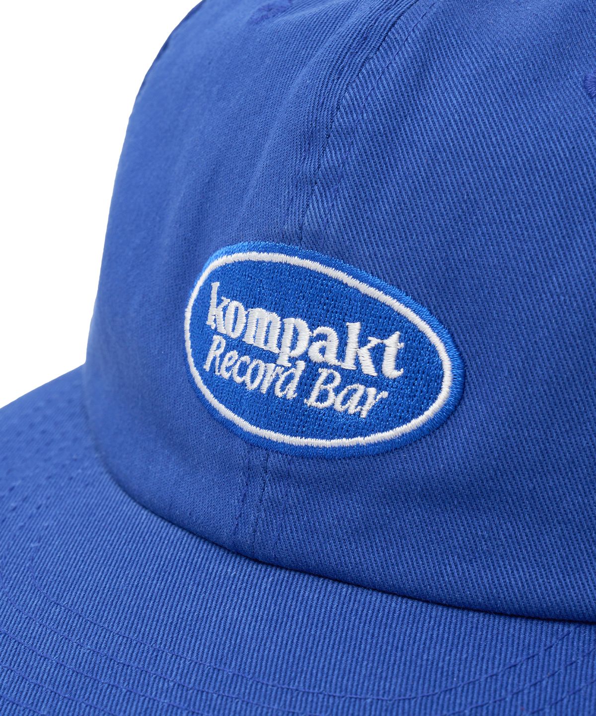 콤팩트 레코드 바(KOMPAKT RECORD BAR) KRB 6panel Oval Logo Cap - Blue