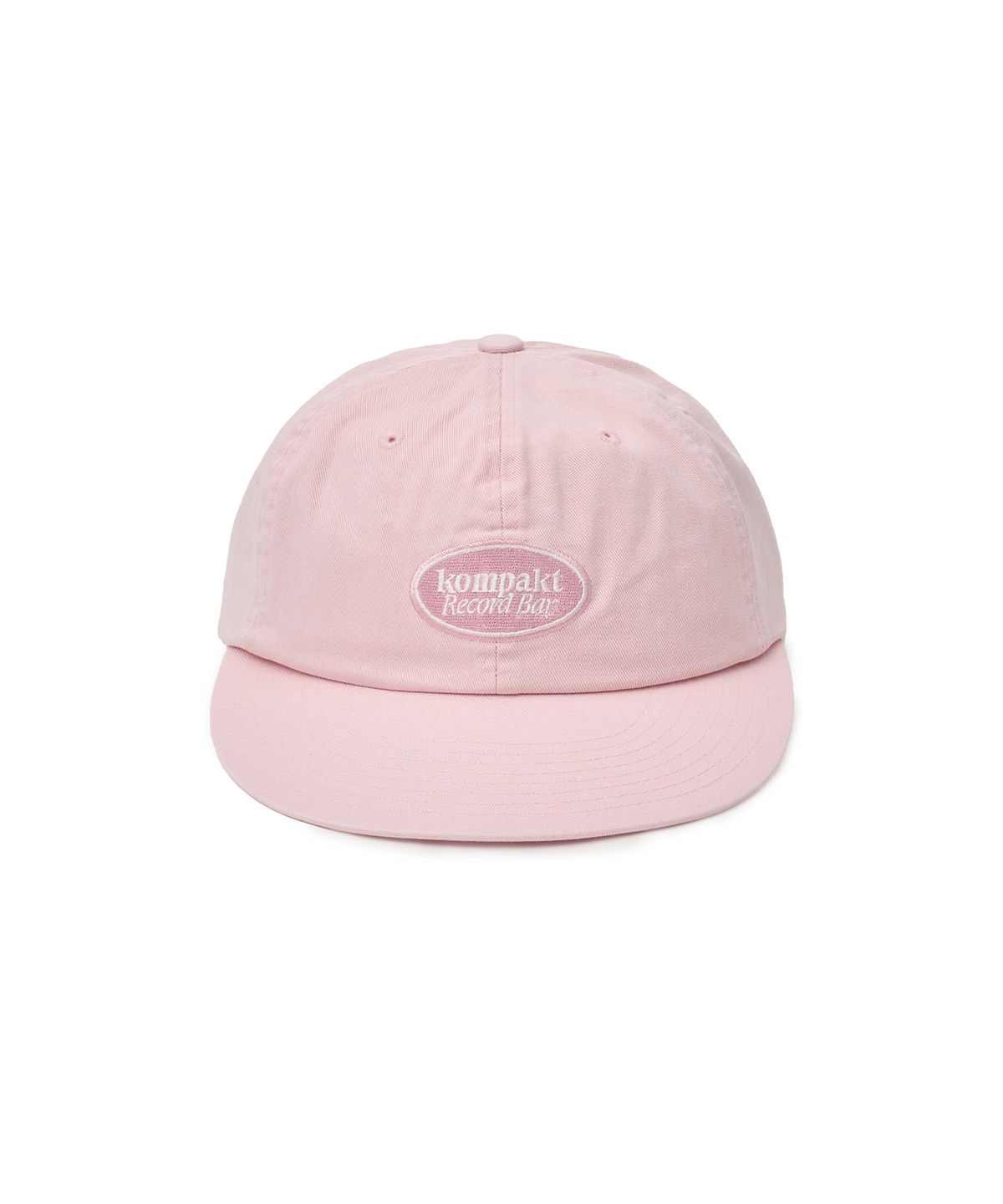 콤팩트 레코드 바(KOMPAKT RECORD BAR) KRB 6panel Oval Logo Cap - Pink