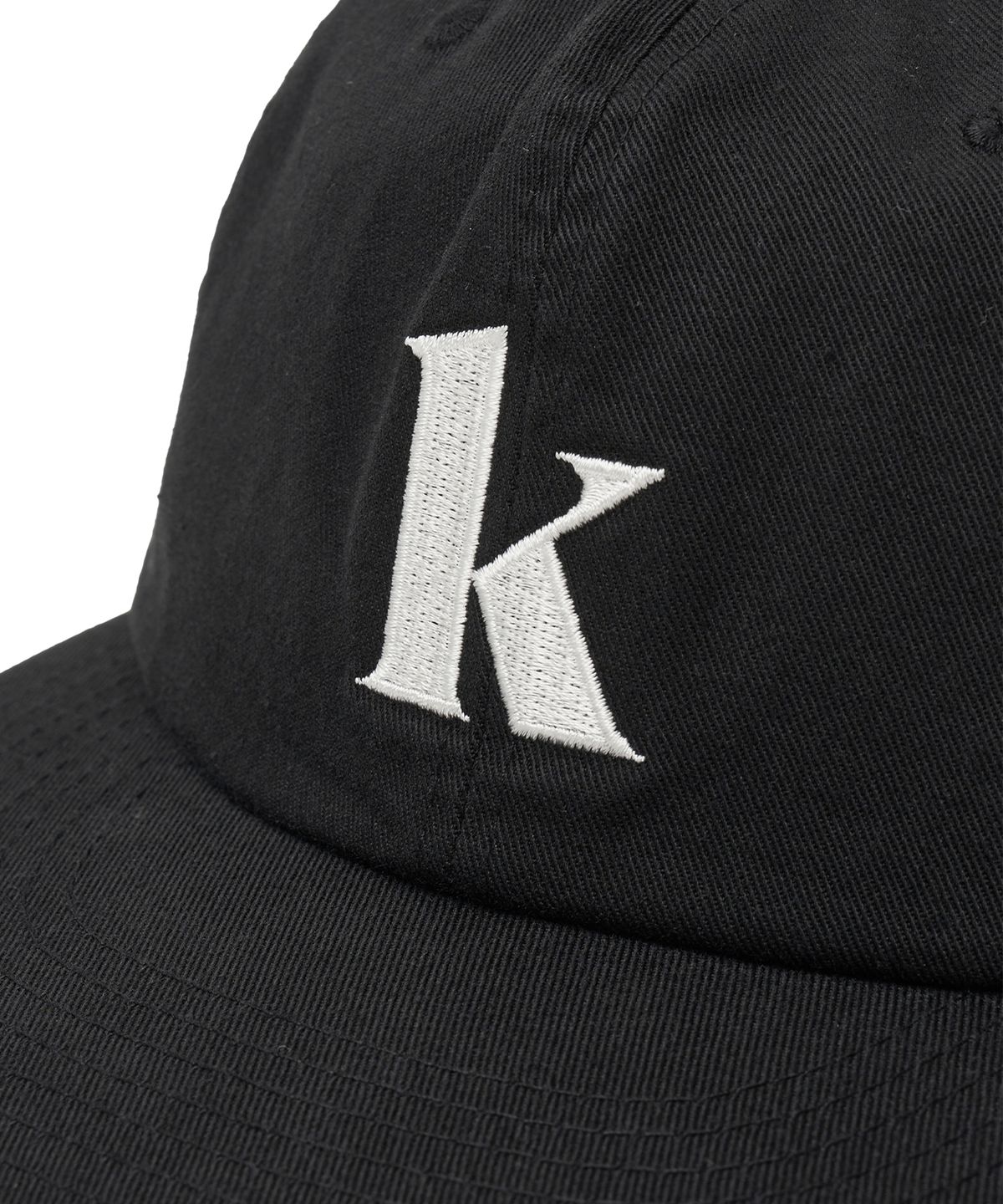 콤팩트 레코드 바(KOMPAKT RECORD BAR) KRB 6panel K Logo Cap - Black