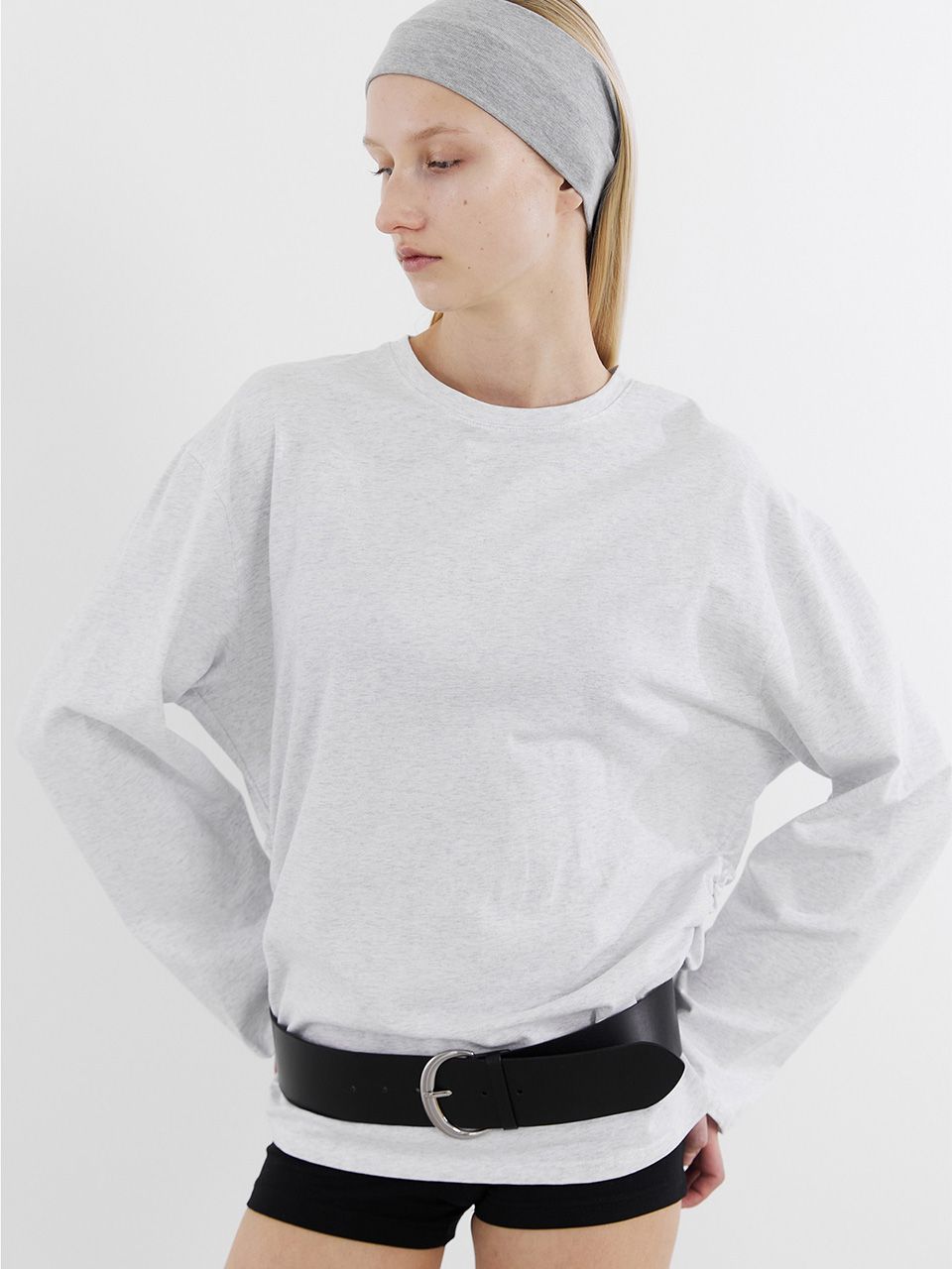 ★CERRIC★BASIC SLEEVELESS★1852★Melange Grey★韓国★大人気 MUSINSA公式 | CERRIC BASIC SLEEVELESS / WINE