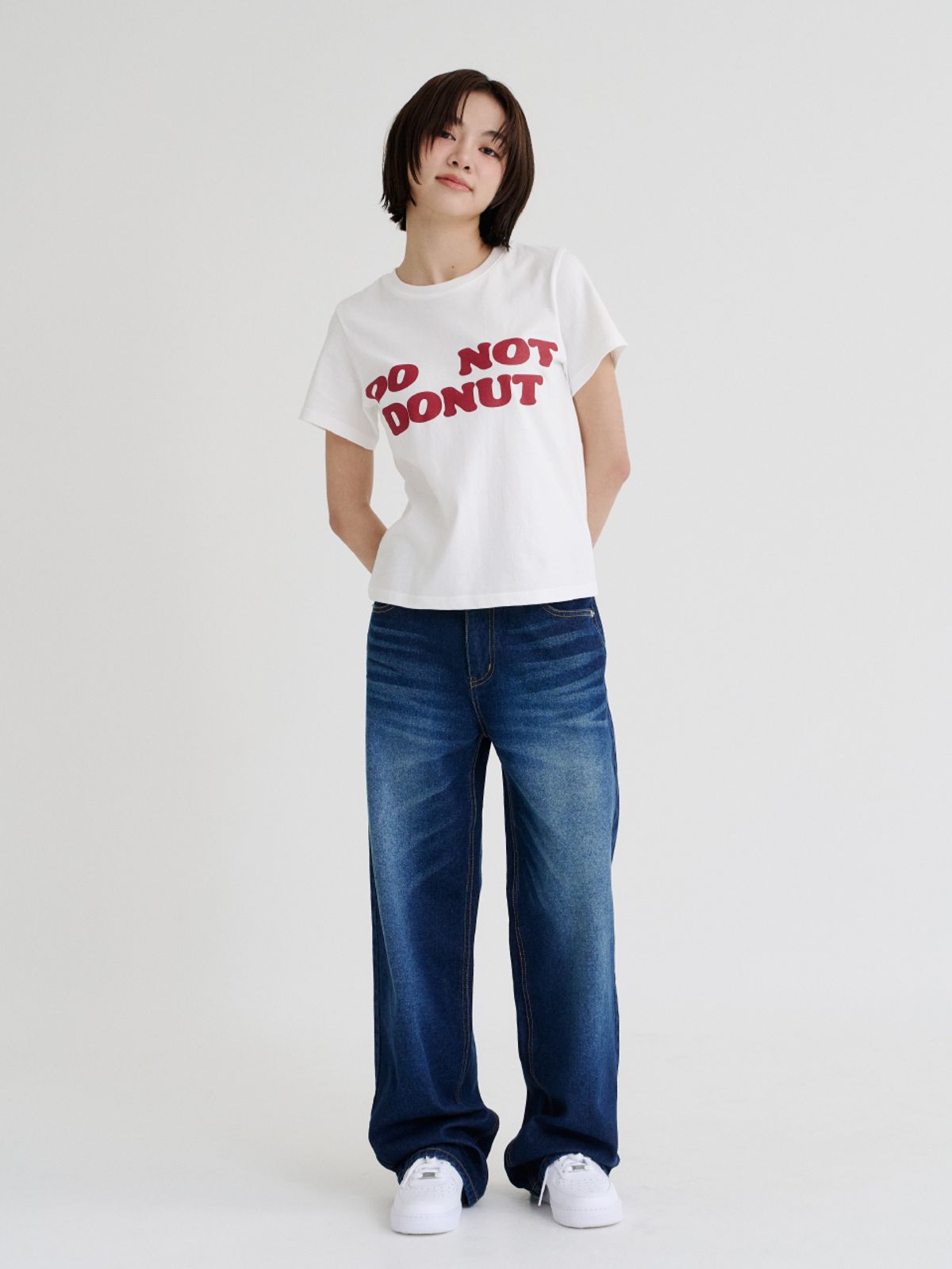 레피어(REPPIER) Low Rise Denim Pants (Indigo)