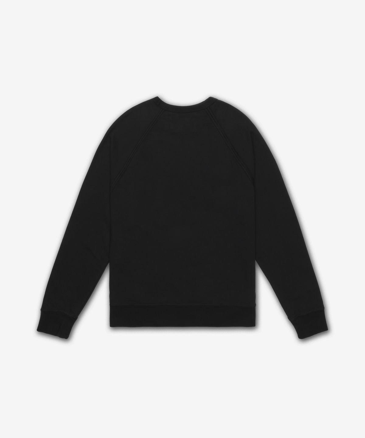 씨피 컴퍼니(CP Company) 라이트 플리스 로고 크루넥 맨투맨 - 블랙 / 18CMSS038A002246G999