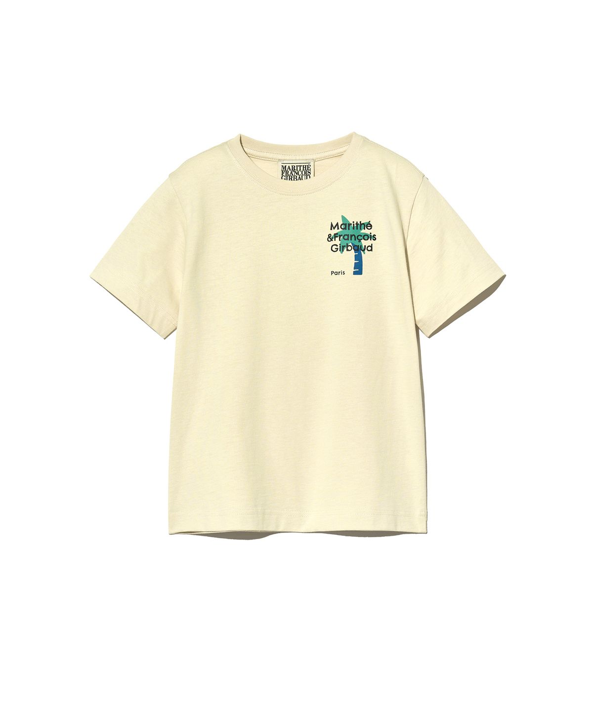 마리떼 키즈(MARITHÉ KIDS) KIDS TEE+WOVEN SHORTS SET-UP cream