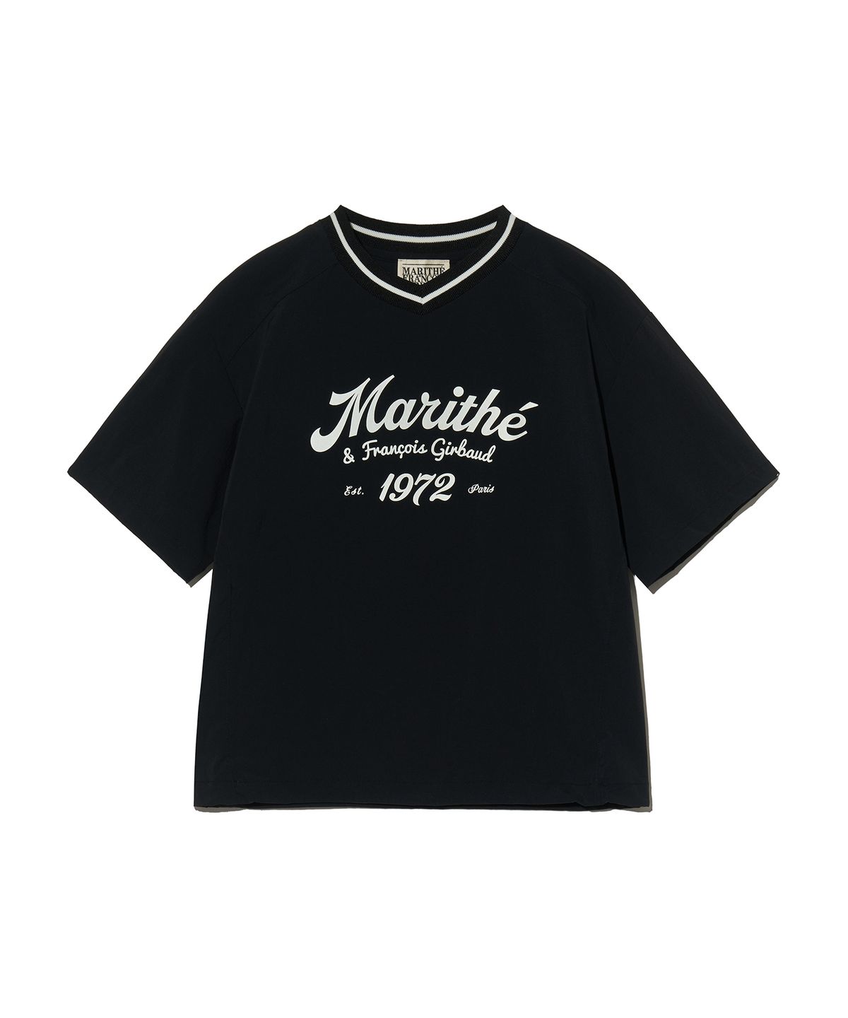 마리떼 키즈(MARITHÉ KIDS) KIDS NYLON WOVEN TEE black
