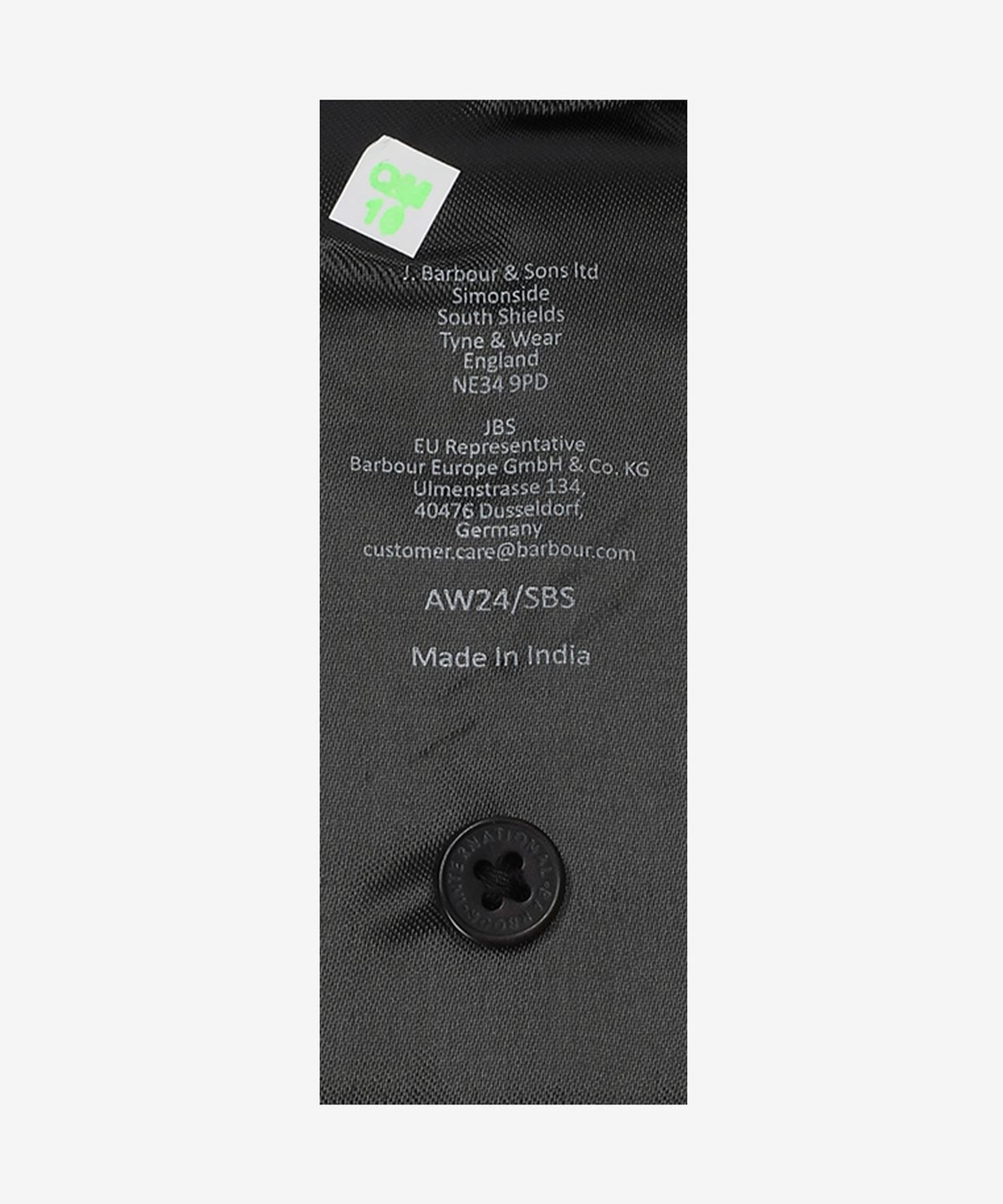 바버(BARBOUR) 인터내셔널 에센셜 로고 반소매 폴로 셔츠 - 블랙:퓨터 / MML1318BK71