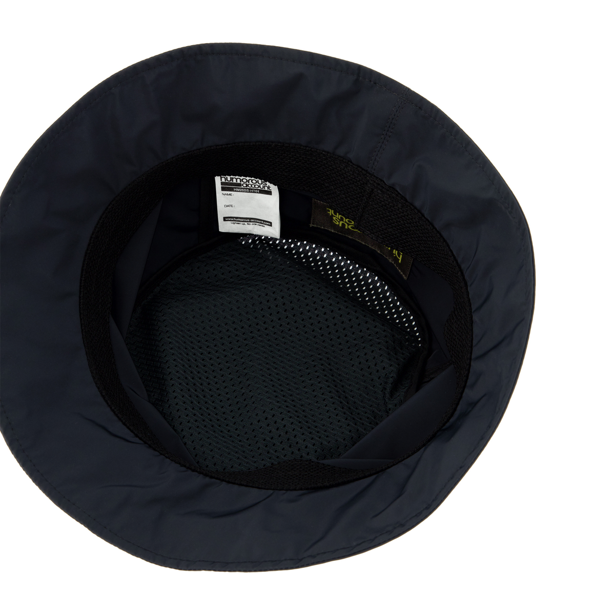 휴머러스 어카운트(HUMOROUS ACCOUNT) AIRY BUCKET HAT / DARK NAVY