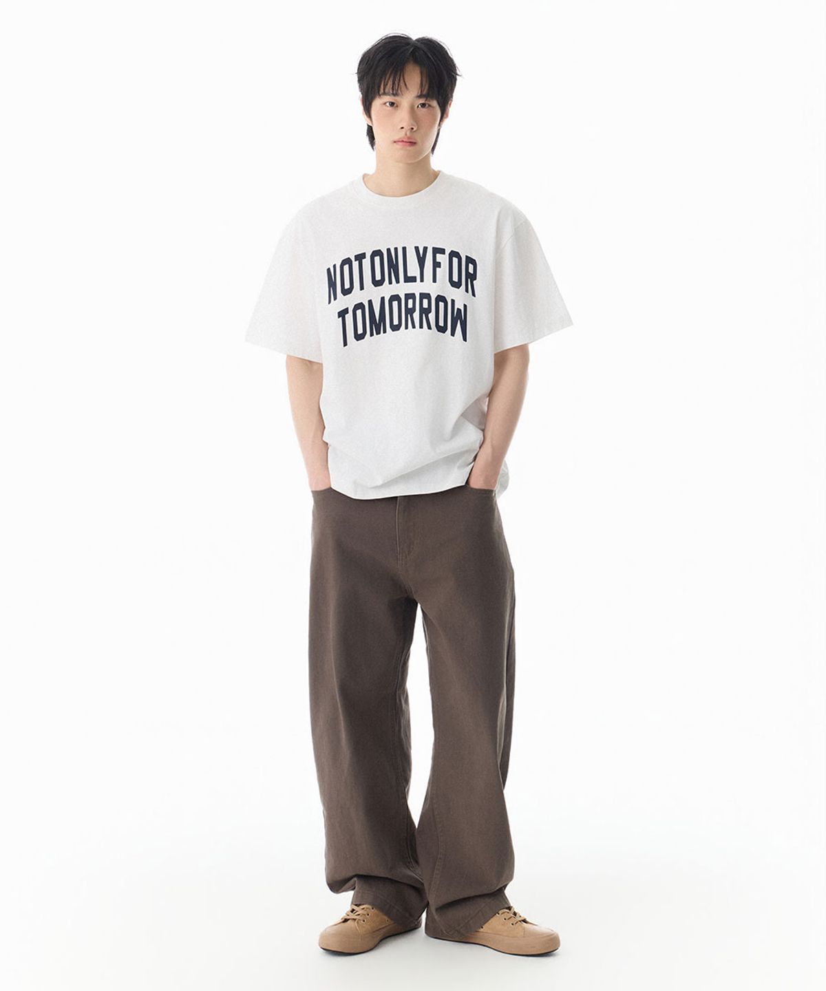 낫온리포투데이(NOT ONLY FOR TODAY) 투모로우 반소매 티셔츠 (3Color)