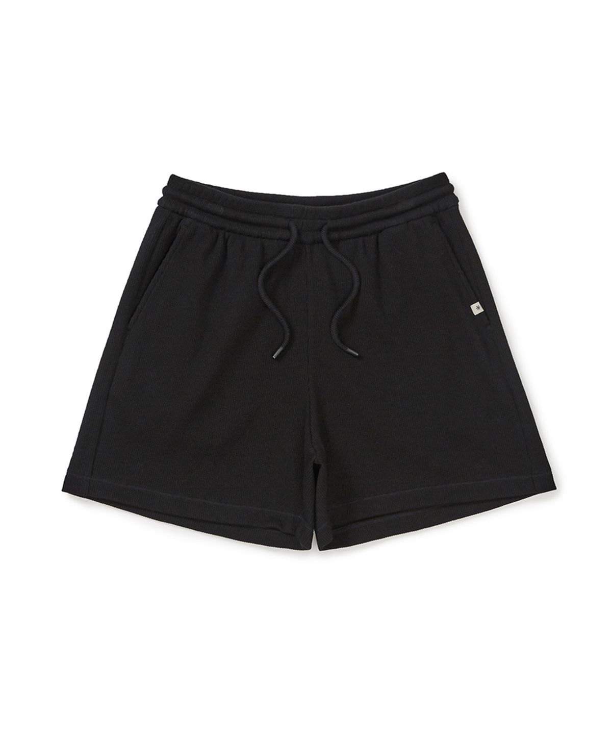 스노우피크 어패럴(SNOWPEAK APPAREL) 와플 여성 반바지 (S25MWFKH37) Black