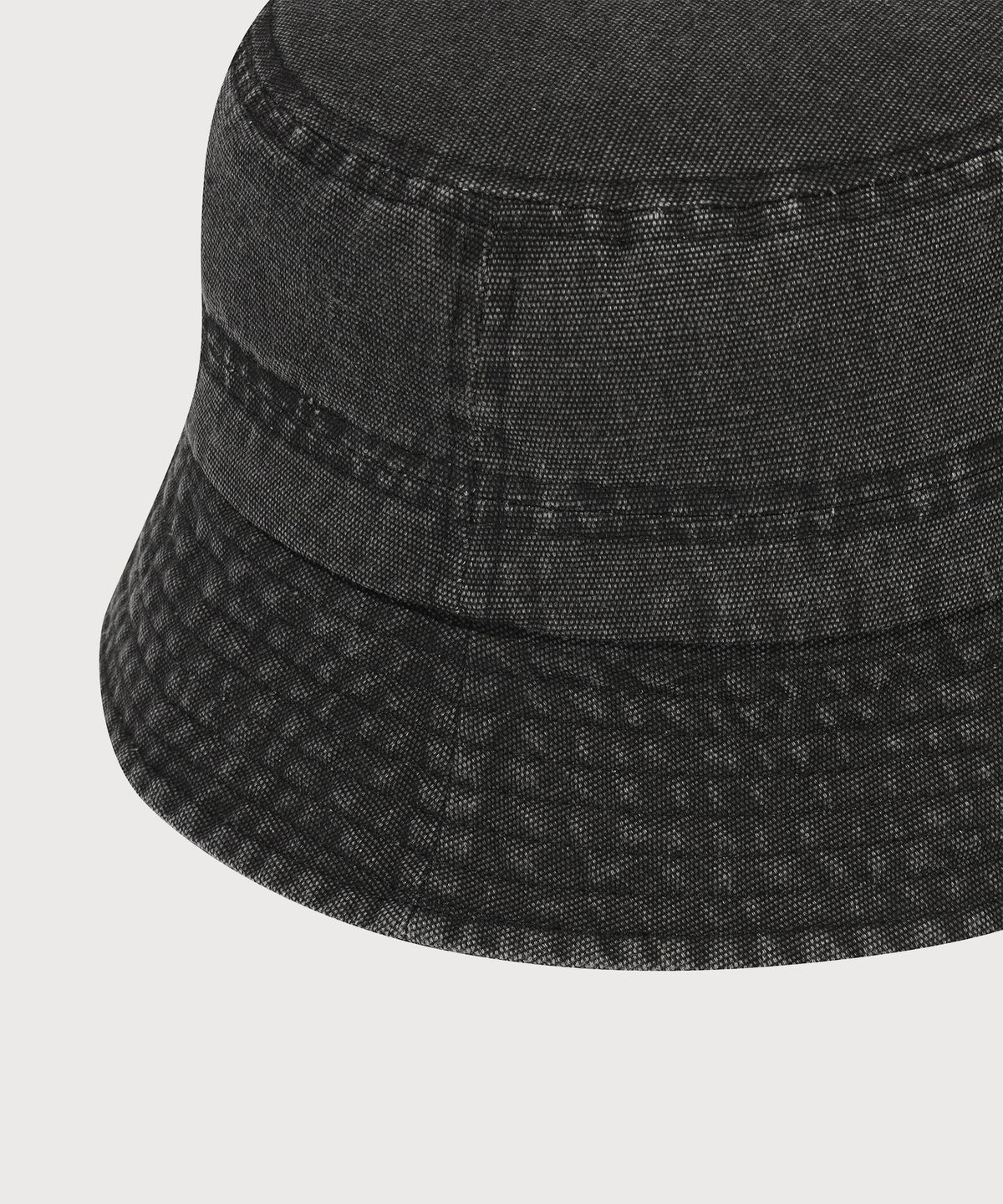 커버낫(COVERNAT) 베이직 워시드 코튼 버킷햇 Charcoal