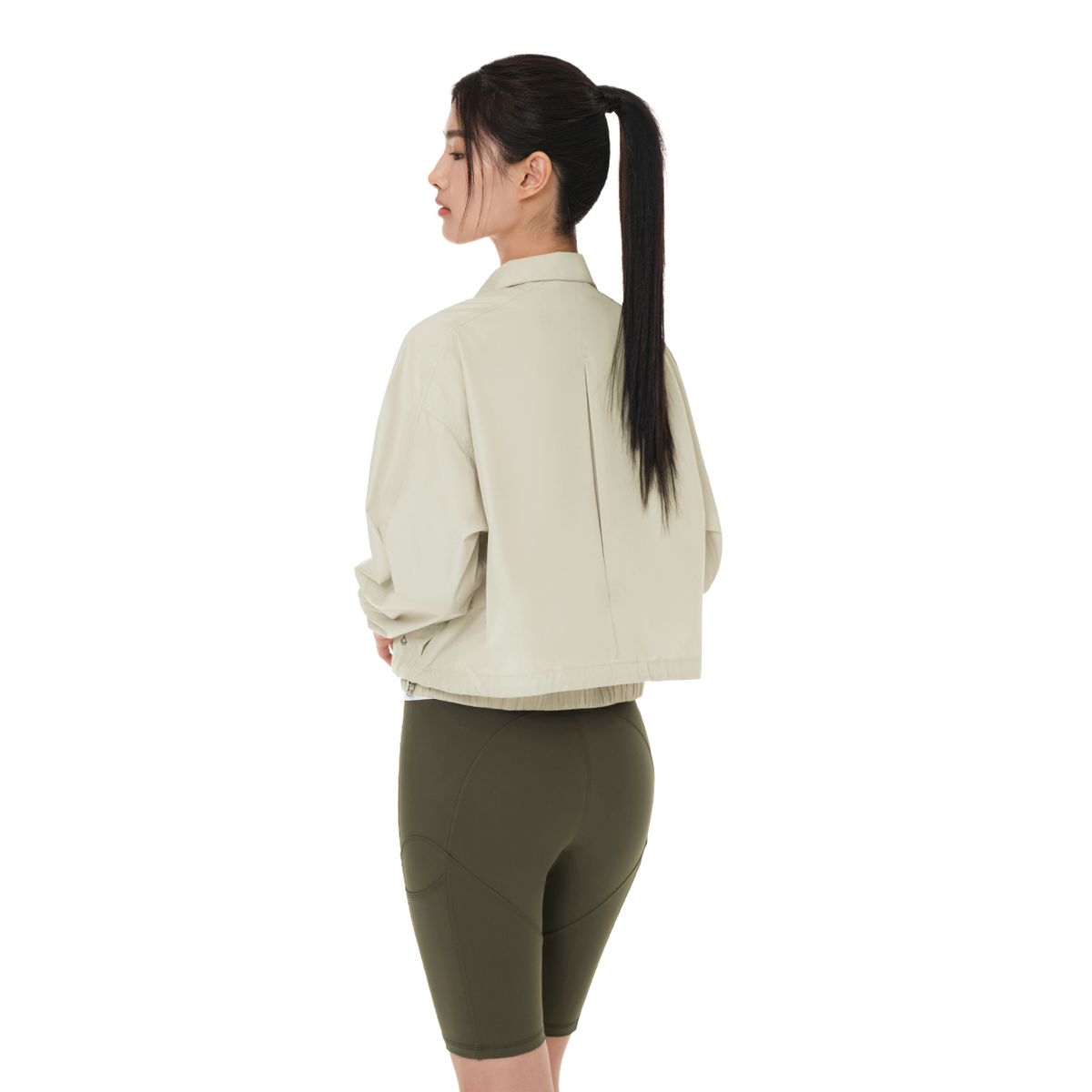 안다르(ANDAR) 더블 레이어 숏 자켓