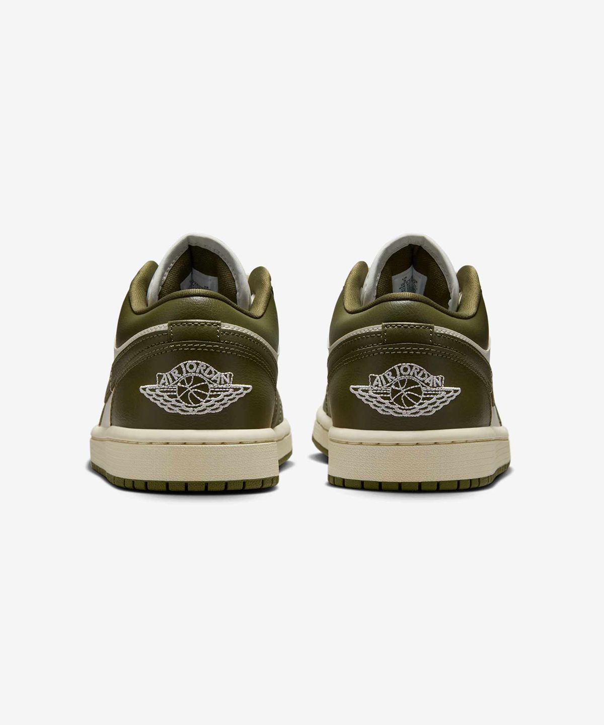 나이키(NIKE) 에어 조던 1 로우 W - 세일:코코넛 밀크:미디엄 올리브 / DC0774-122