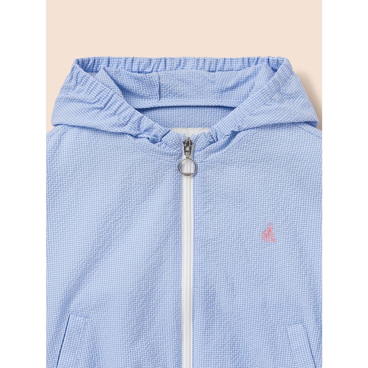 빈폴 키즈(BEANPOLE KIDS) 여아 서커 아우터  스카이 블루 (BI5339G04Q)