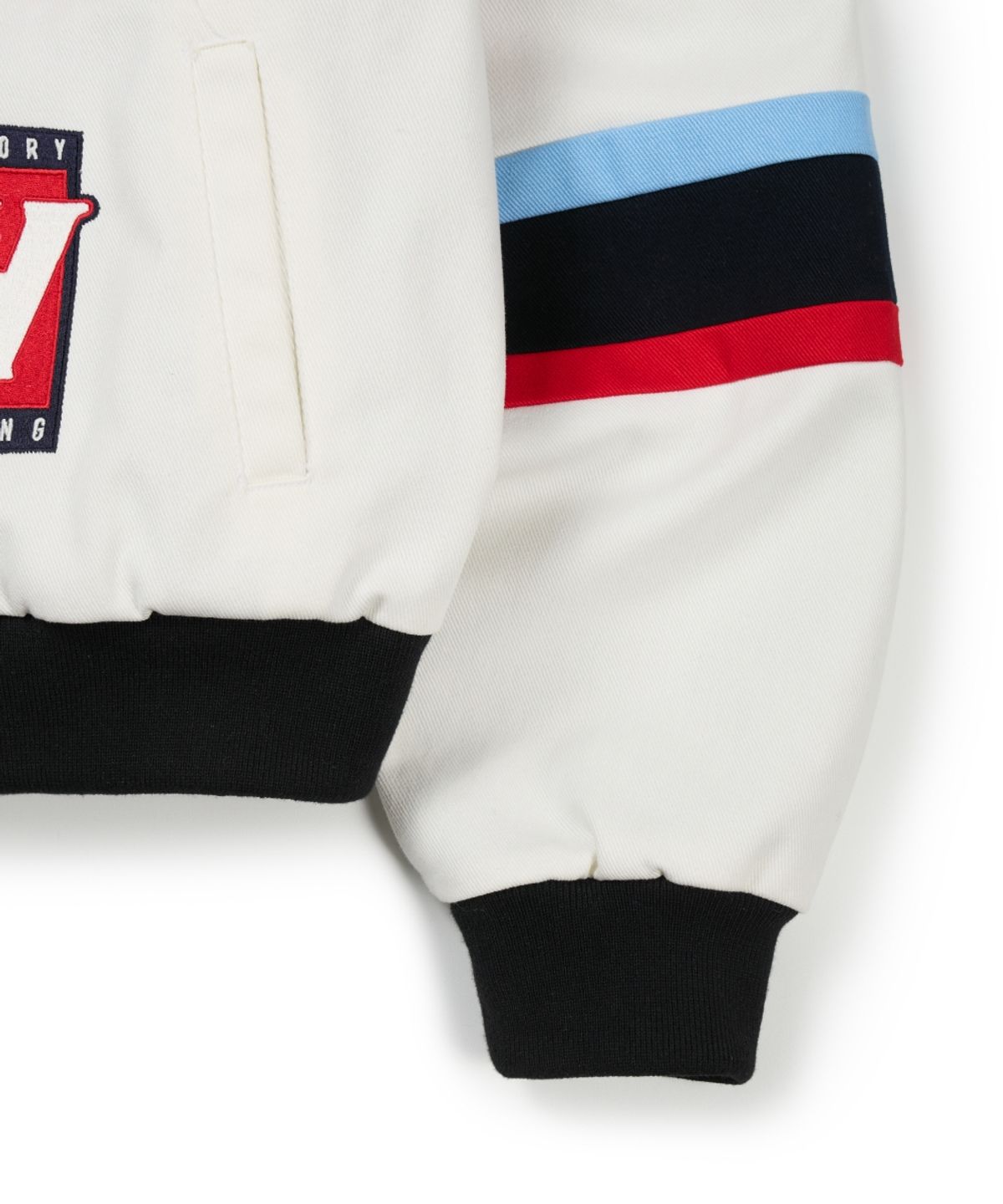 허프(HUF) HUF X REDDY RACING JACKET [WHITE]