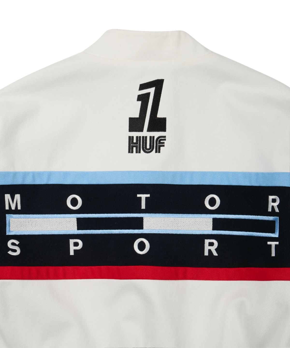 허프(HUF) HUF X REDDY RACING JACKET [WHITE]