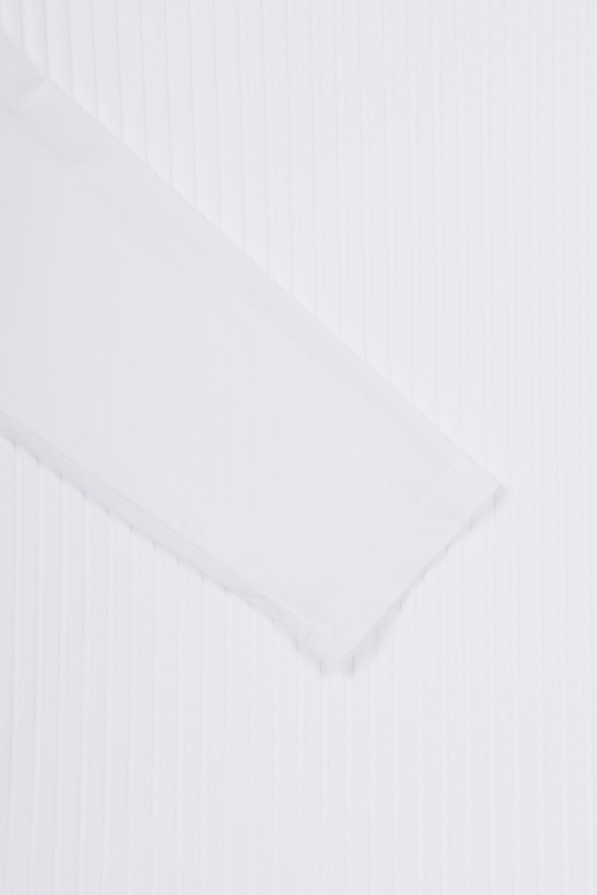 왁(WAAC) Women Cool Ribbed Hybrid Mockneck Top_WWTBM25205WHX