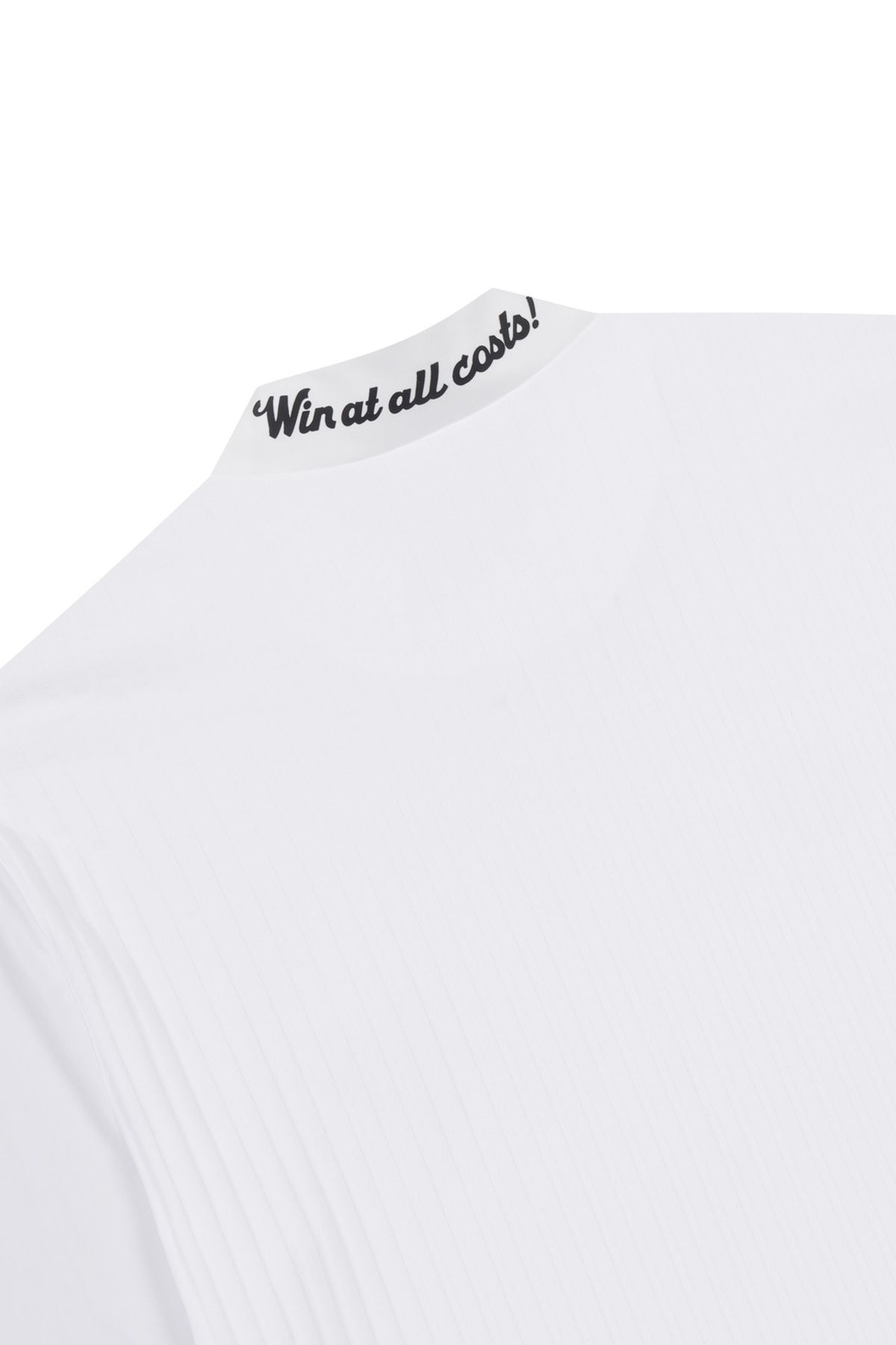 왁(WAAC) Women Cool Ribbed Hybrid Mockneck Top_WWTBM25205WHX