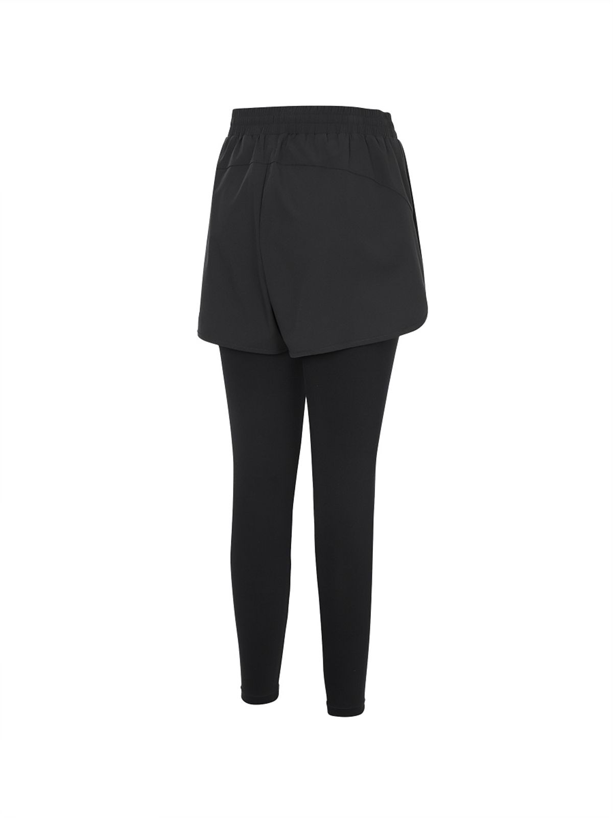 디스커버리 익스페디션(DISCOVERY EXPEDITION) 여성 2 IN 1 레깅스 (BLACK)