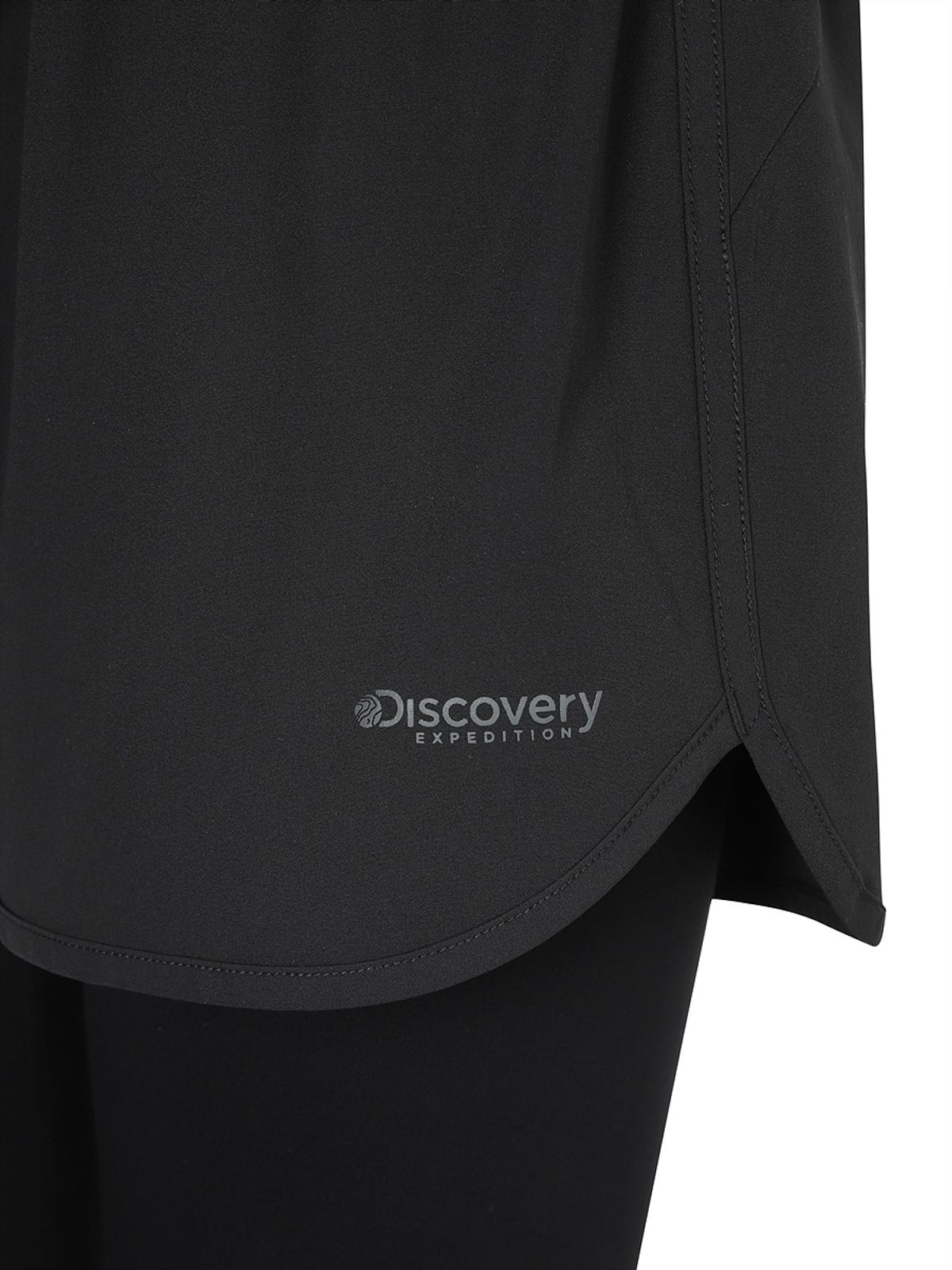디스커버리 익스페디션(DISCOVERY EXPEDITION) 여성 2 IN 1 레깅스 (BLACK)