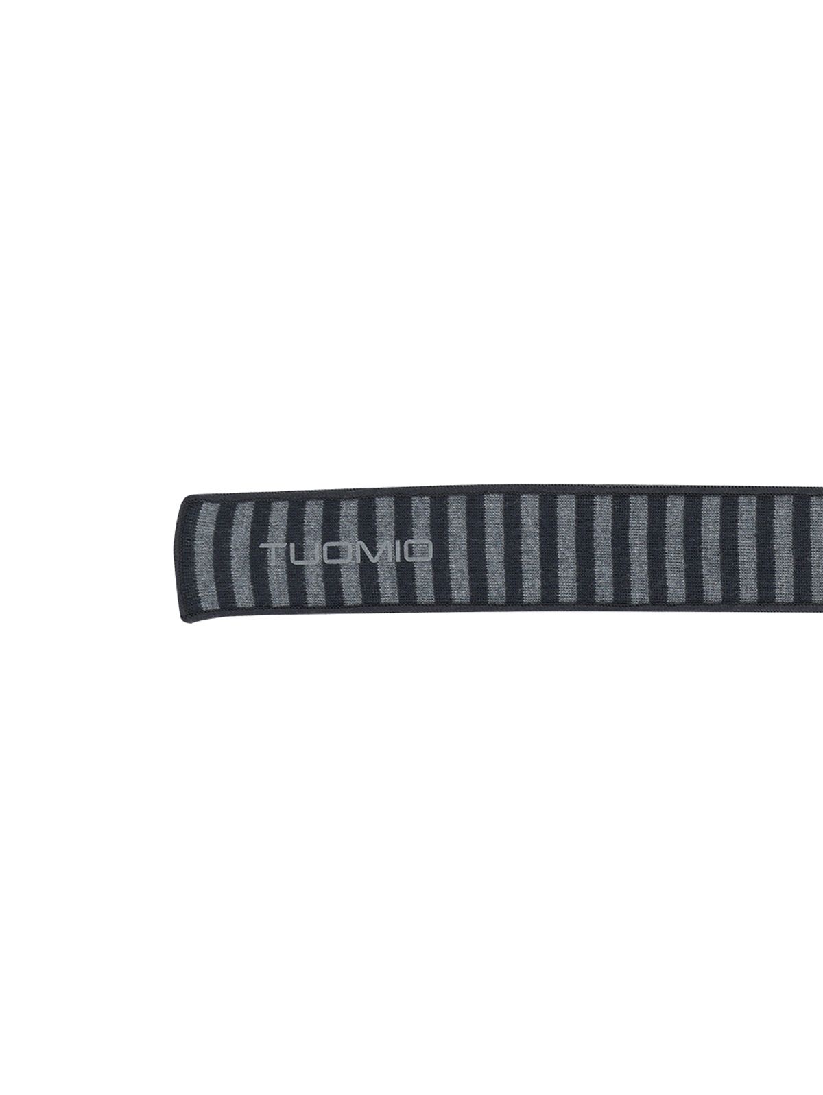 뚜오미오(TUOMIO) STRIPE JERSEY TIE [BLUE]