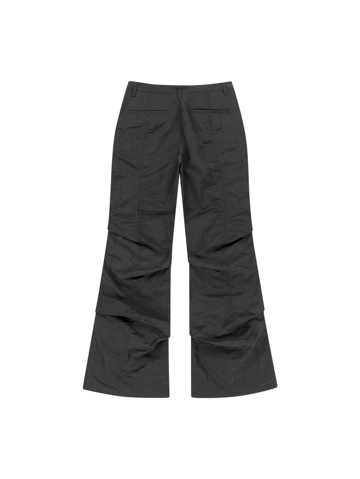 뚜오미오(TUOMIO) TUCKED BOOTSCUT PANTS [CHARCOAL]