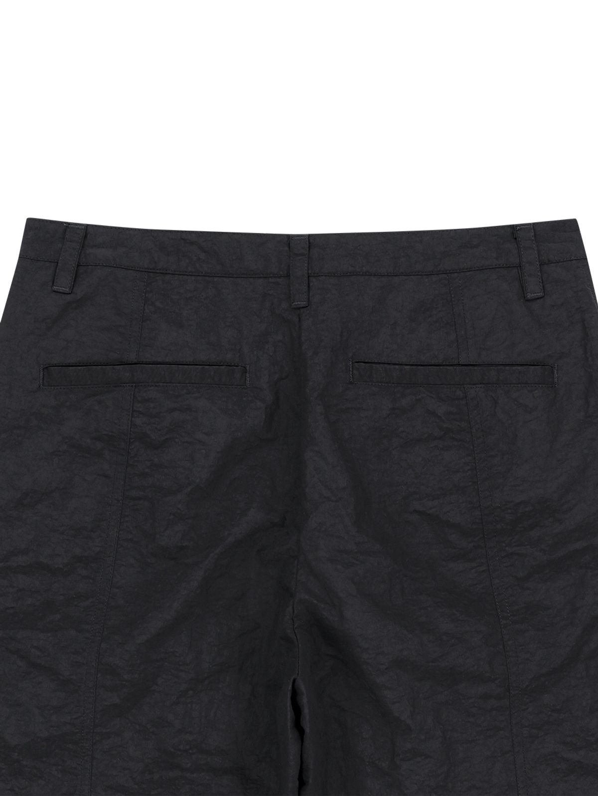 뚜오미오(TUOMIO) TUCKED BOOTSCUT PANTS [BLACK]
