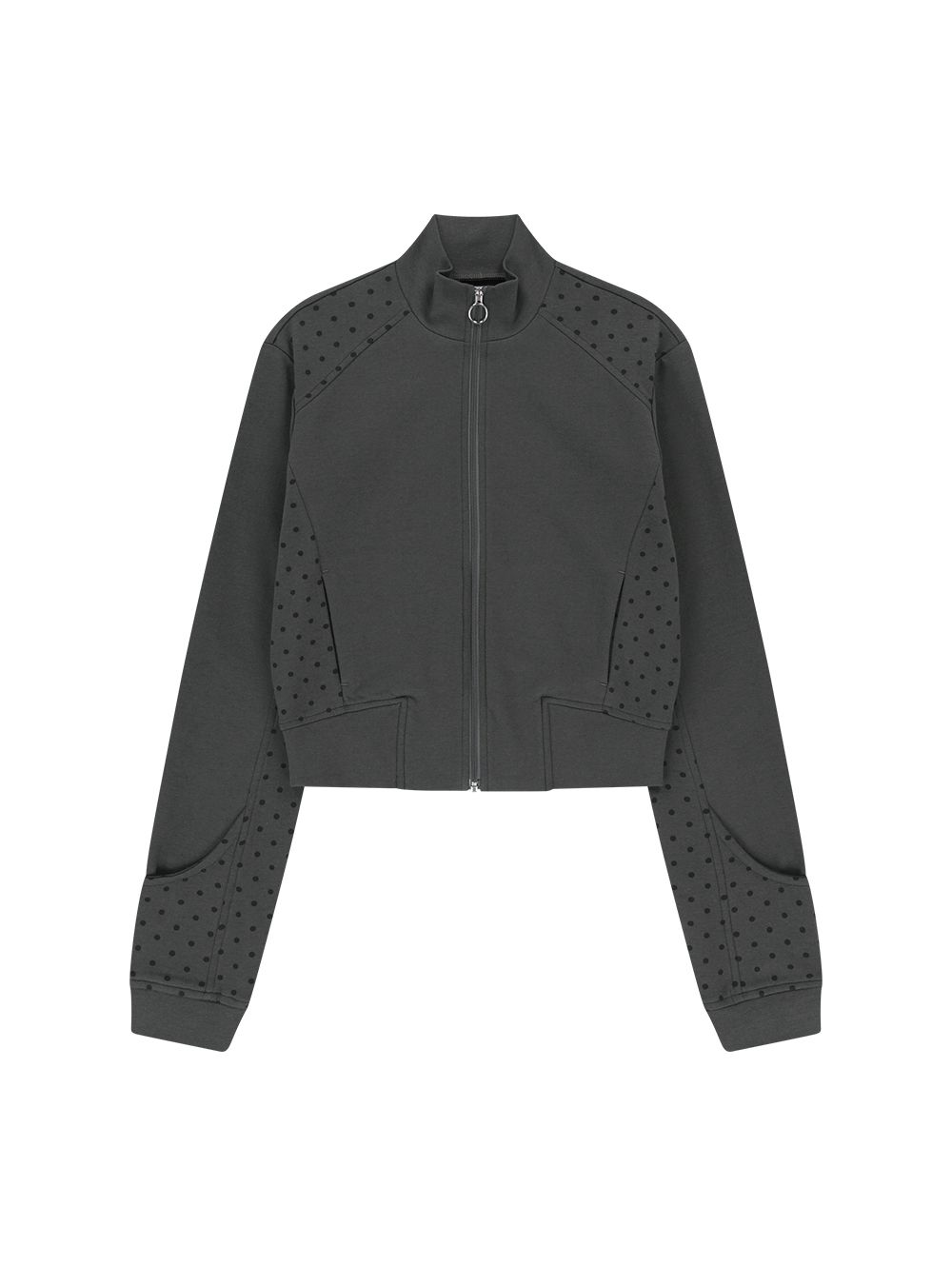 ★TUOMIO★ DOT LAYERD TRACK JACKET MUSINSA | TUOMIO DOT LAYERD TRACK JACKET [BLACK]