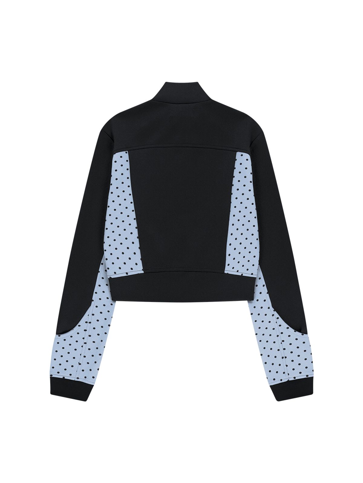 뚜오미오(TUOMIO) DOT LAYERD TRACK JACKET [BLACK]