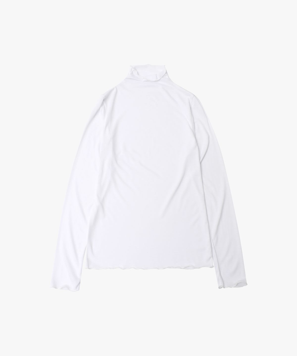 로시로우(LOSSYROW) Layered Frill Long-sleeves  White