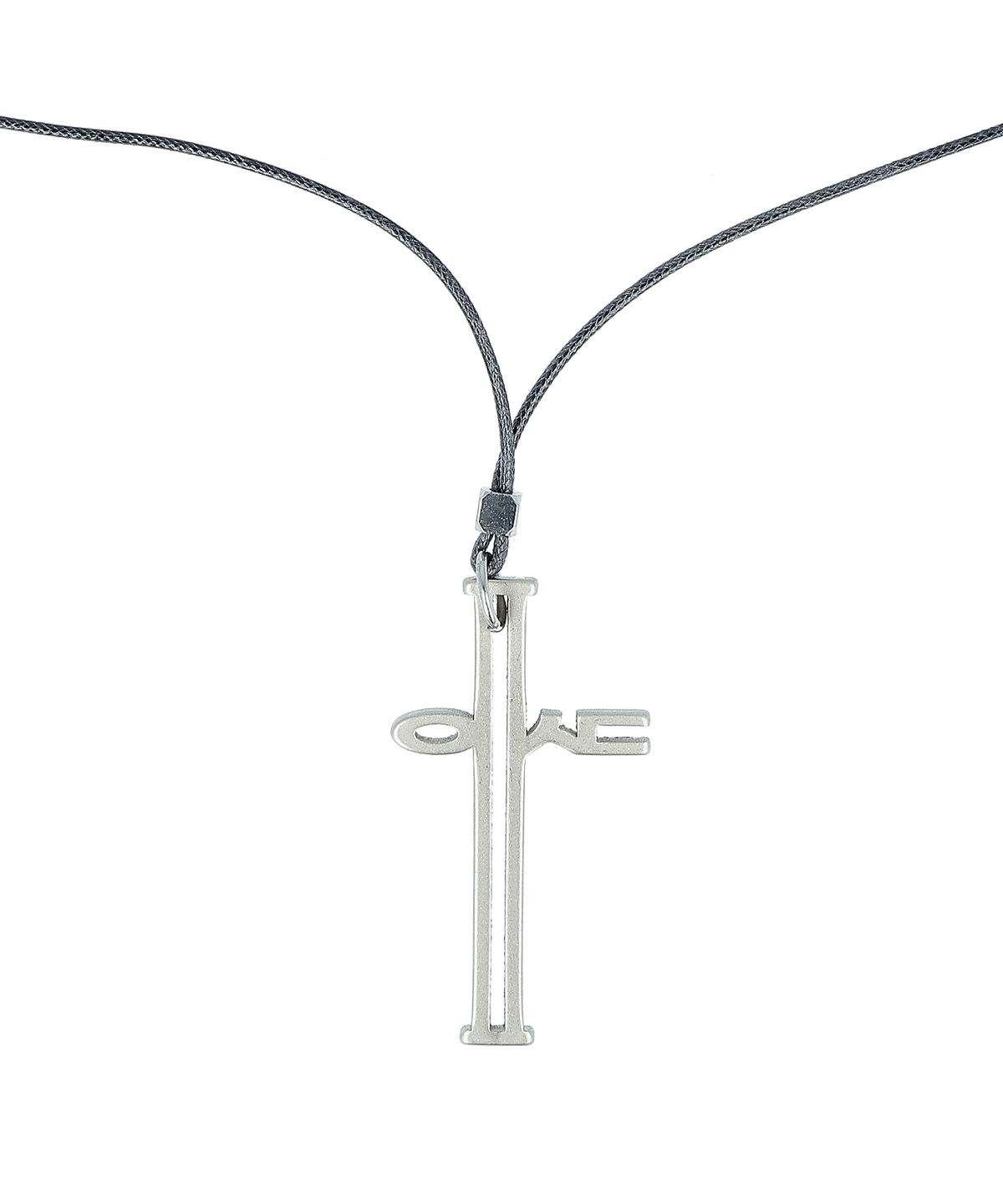 에피소드 언타이틀(EPISODE UNTITLED) Signature Logo Leather Necklace