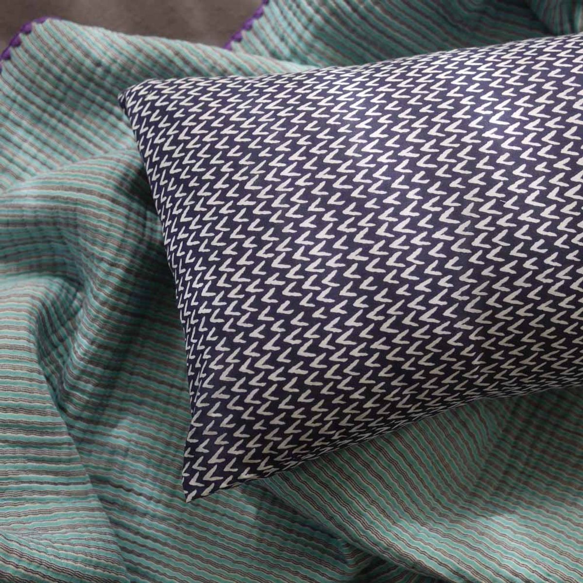 봄봄패브릭스(BOMBOM FABRICS) stripe pillow case [Tencel] 3size, 2color