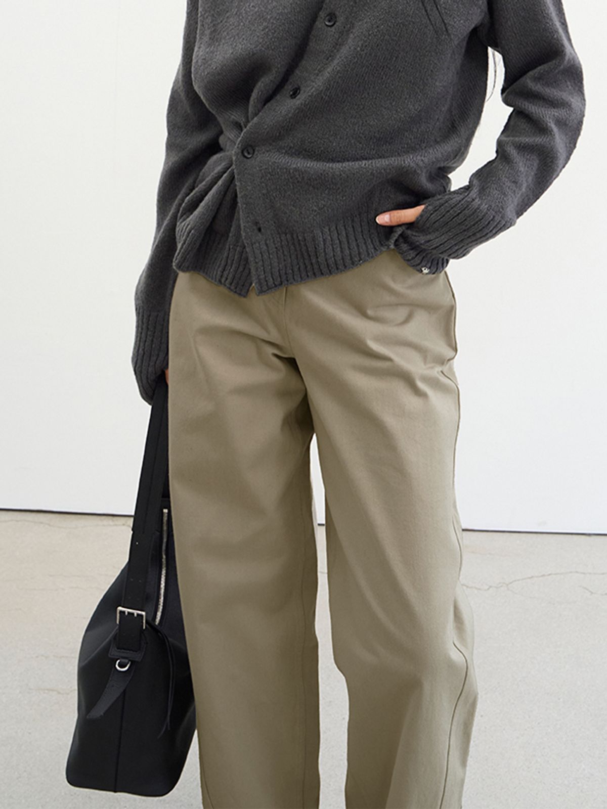 위메농(OUI MAIS NON) Basic pants