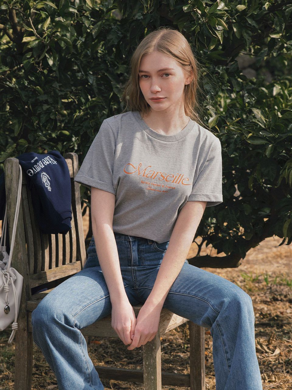 ◇LENINA◇ CALLA city print Tshirt_WHITE MUSINSA | LENINA CALLA city print T-shirt_GRAY