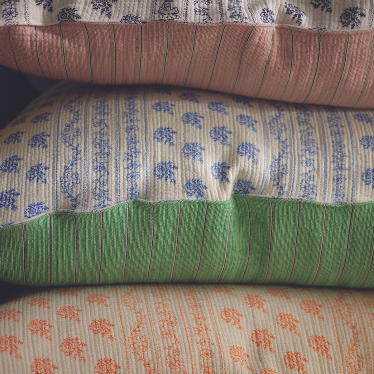 봄봄패브릭스(BOMBOM FABRICS) tripple cotton pillow case (4pattern, 3size)