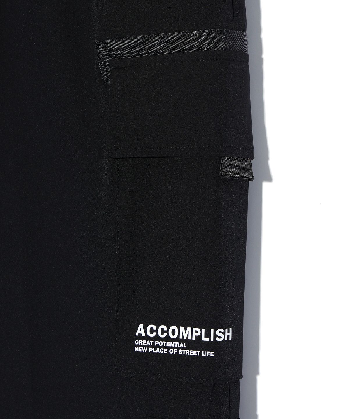 벙커버스터(BUNKERBUSTER) 와이드 더블 카고 팬츠 BLACK (MP2PU365-076)
