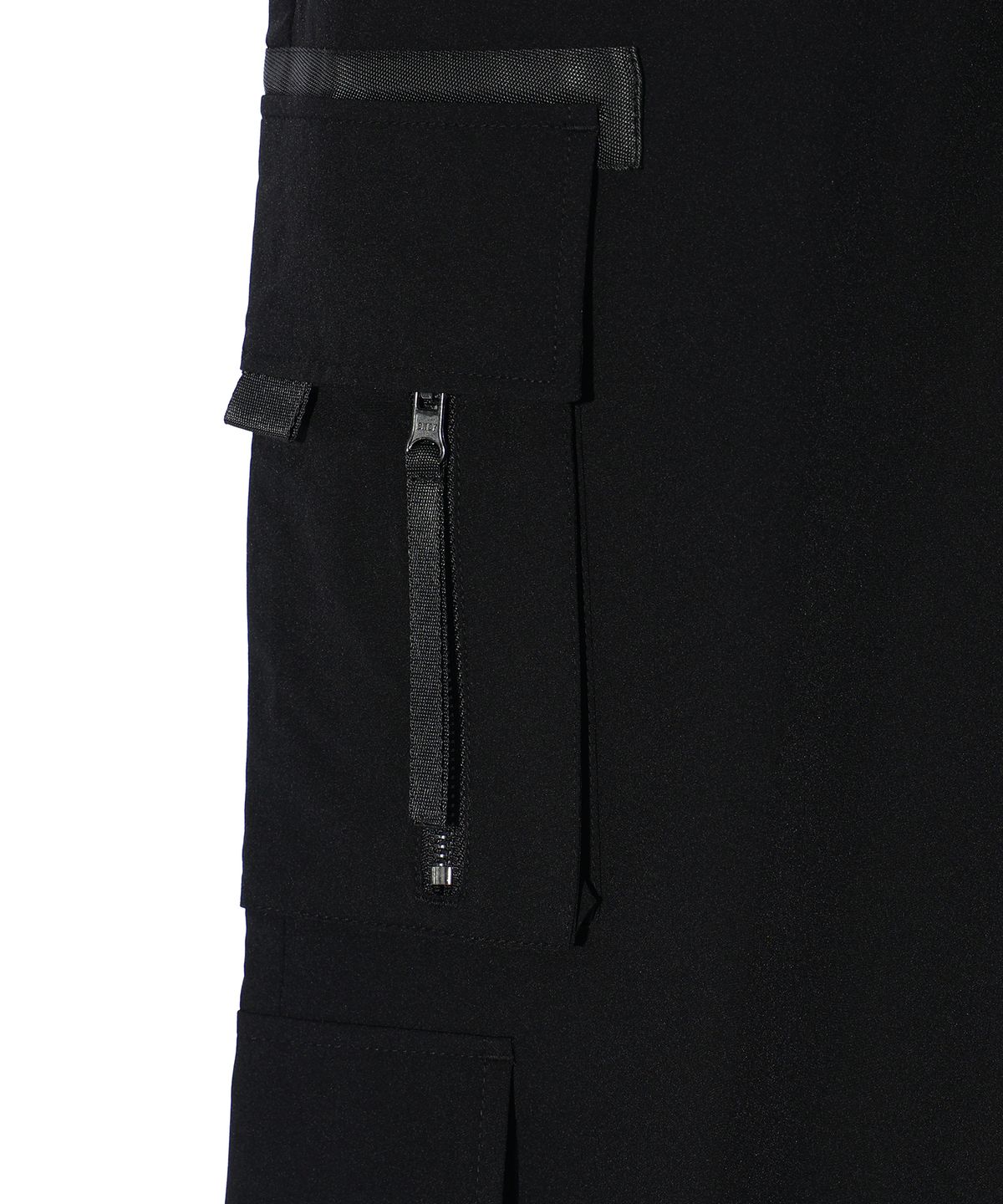 벙커버스터(BUNKERBUSTER) 와이드 더블 카고 팬츠 BLACK (MP2PU365-076)