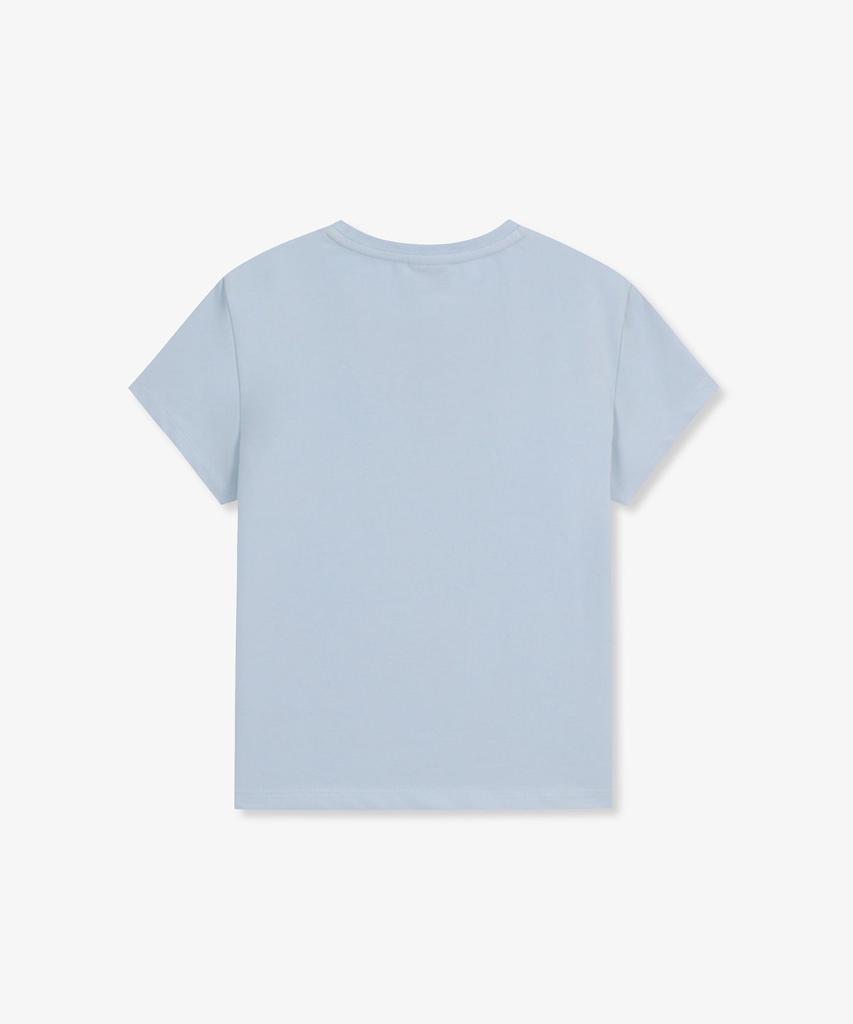 수프라(SUPRA) 여성 로고 크롭 티셔츠(BLUE)