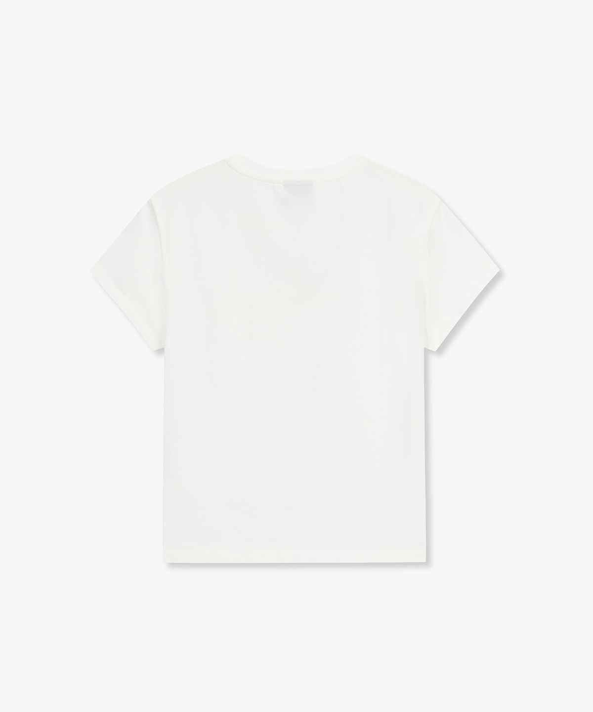 수프라(SUPRA) 여성 로고 크롭 티셔츠(WHITE)