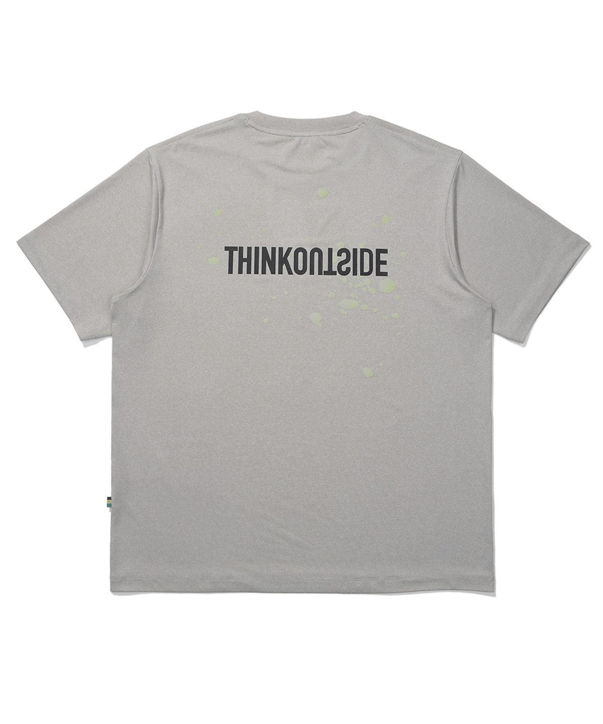 시에라디자인(SIERRA DESIGNS) 글레시어 THINKOUTSIDE 반팔티셔츠 MELANGE GREY
