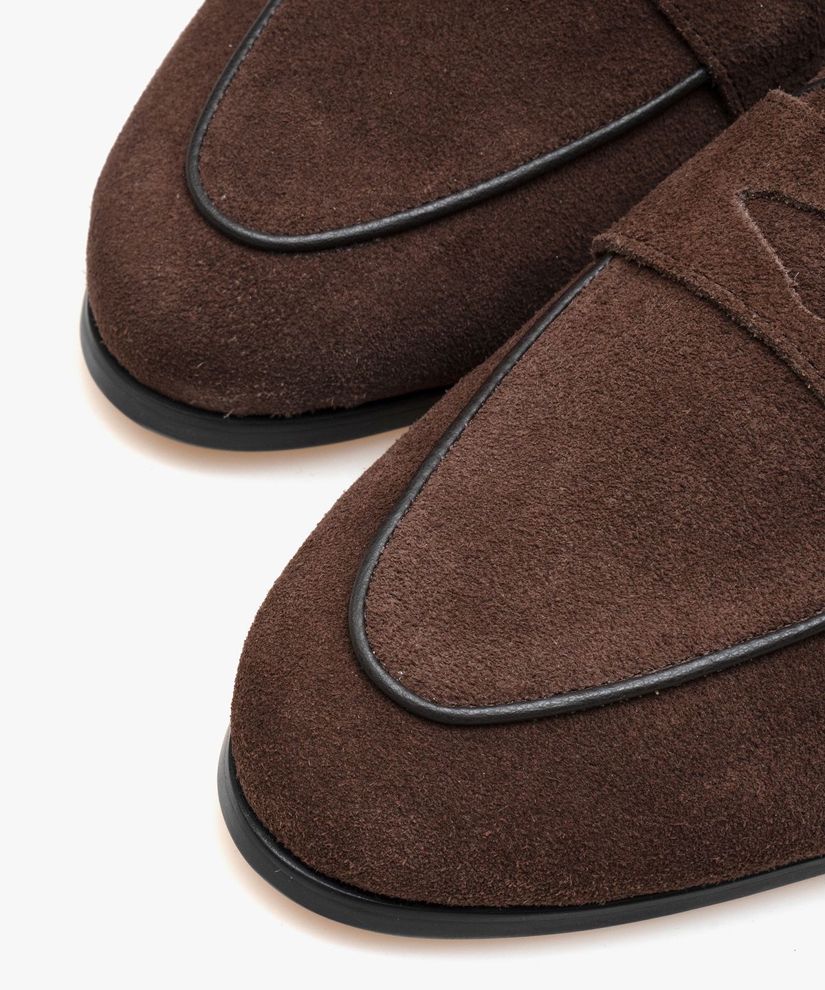 올클래식(ALLCLASSIC) ALC4401 벨지안 페니 로퍼_brown suede
