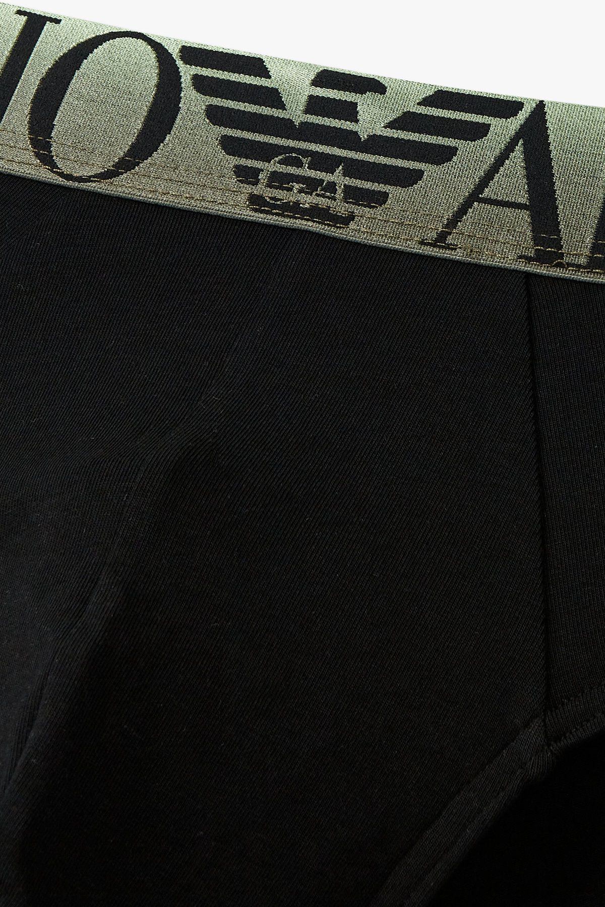 엠포리오 아르마니 언더웨어(EMPORIO ARMANI UNDERWEAR) 남성 그라데이션 밴딩 코튼 브리프 _블랙_0815111018