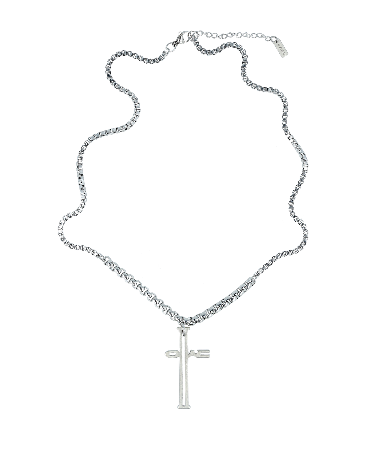 에피소드 언타이틀(EPISODE UNTITLED) Surgical Cross Necklace Silver Color
