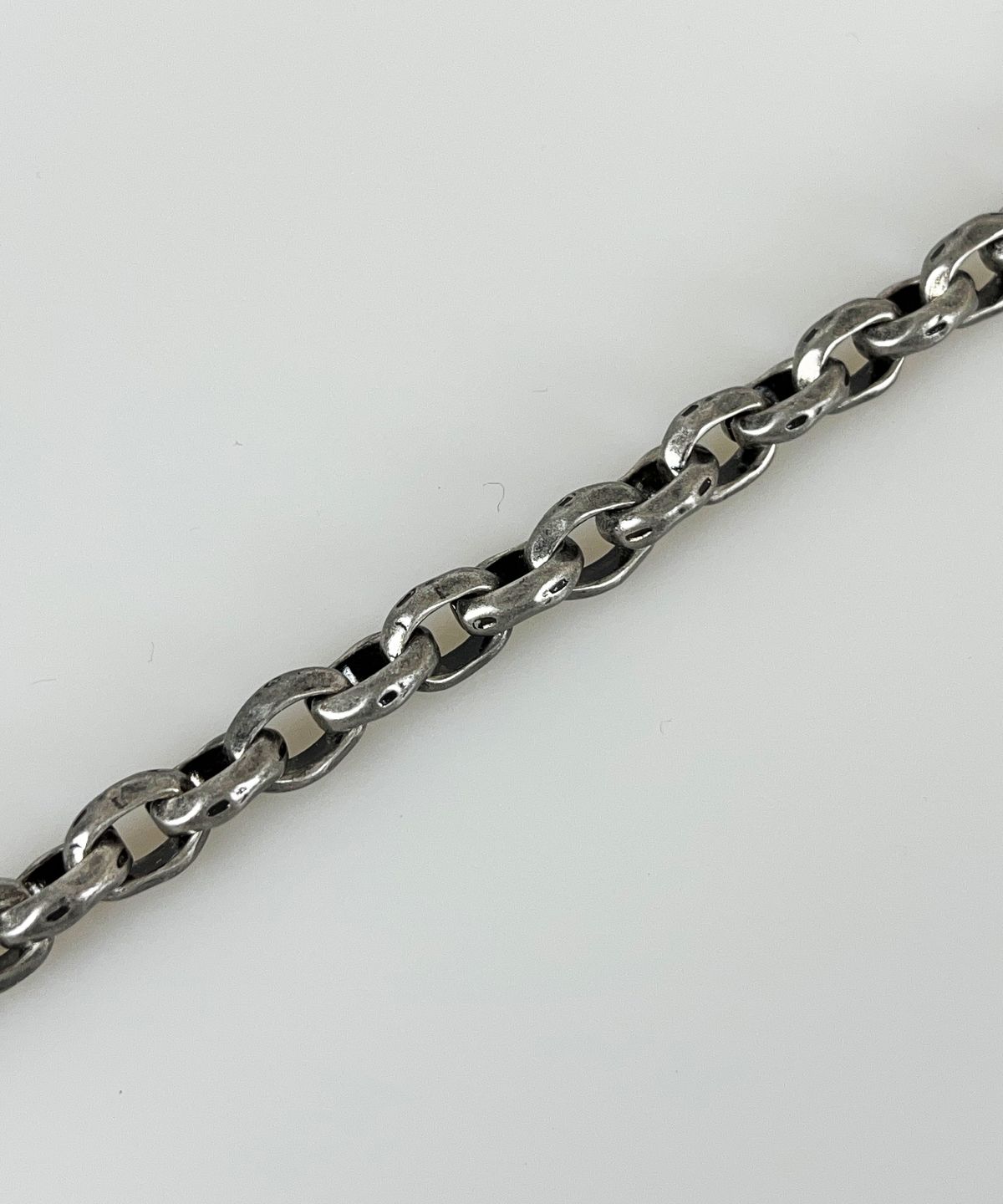 섹스토(SEXTO) [팔찌][써지컬스틸]8.5 OO Chain Bracelet Vintage Silver