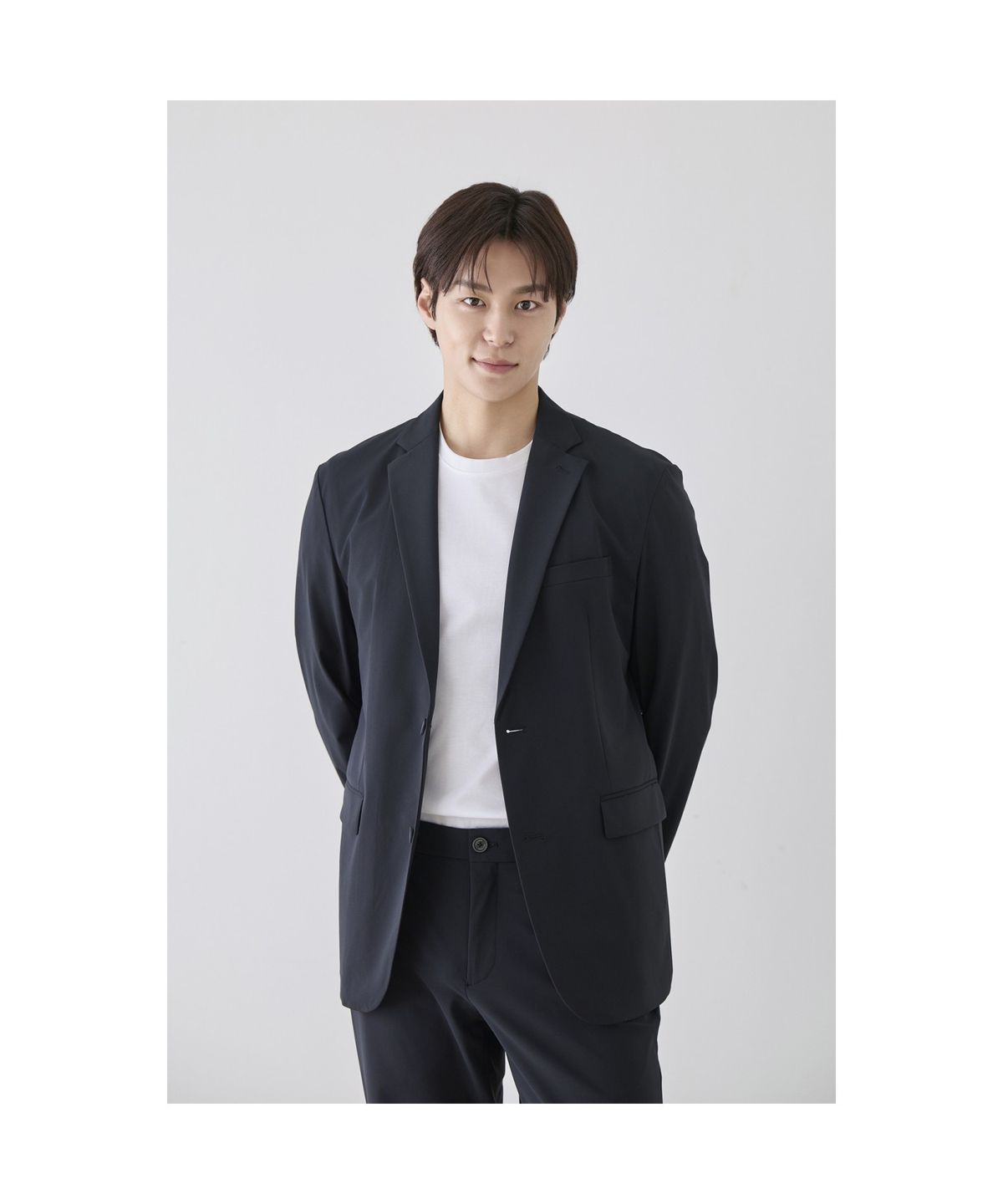 브렌우드(BRENTWOOD) 워셔블 아편 SUIT 자켓 BIJCX25931BKX