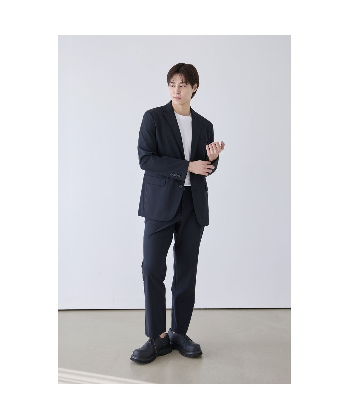 브렌우드(BRENTWOOD) 워셔블 아편 SUIT 자켓 BIJCX25931BKX