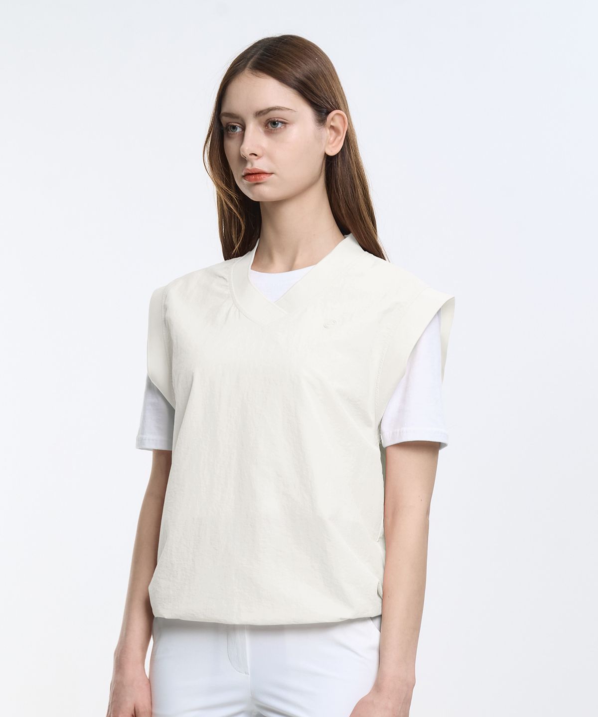 투엘라(2ELA) 바스락필드 여성 브이넥 골프 베스트 조끼(W6SV01) 5 Colors